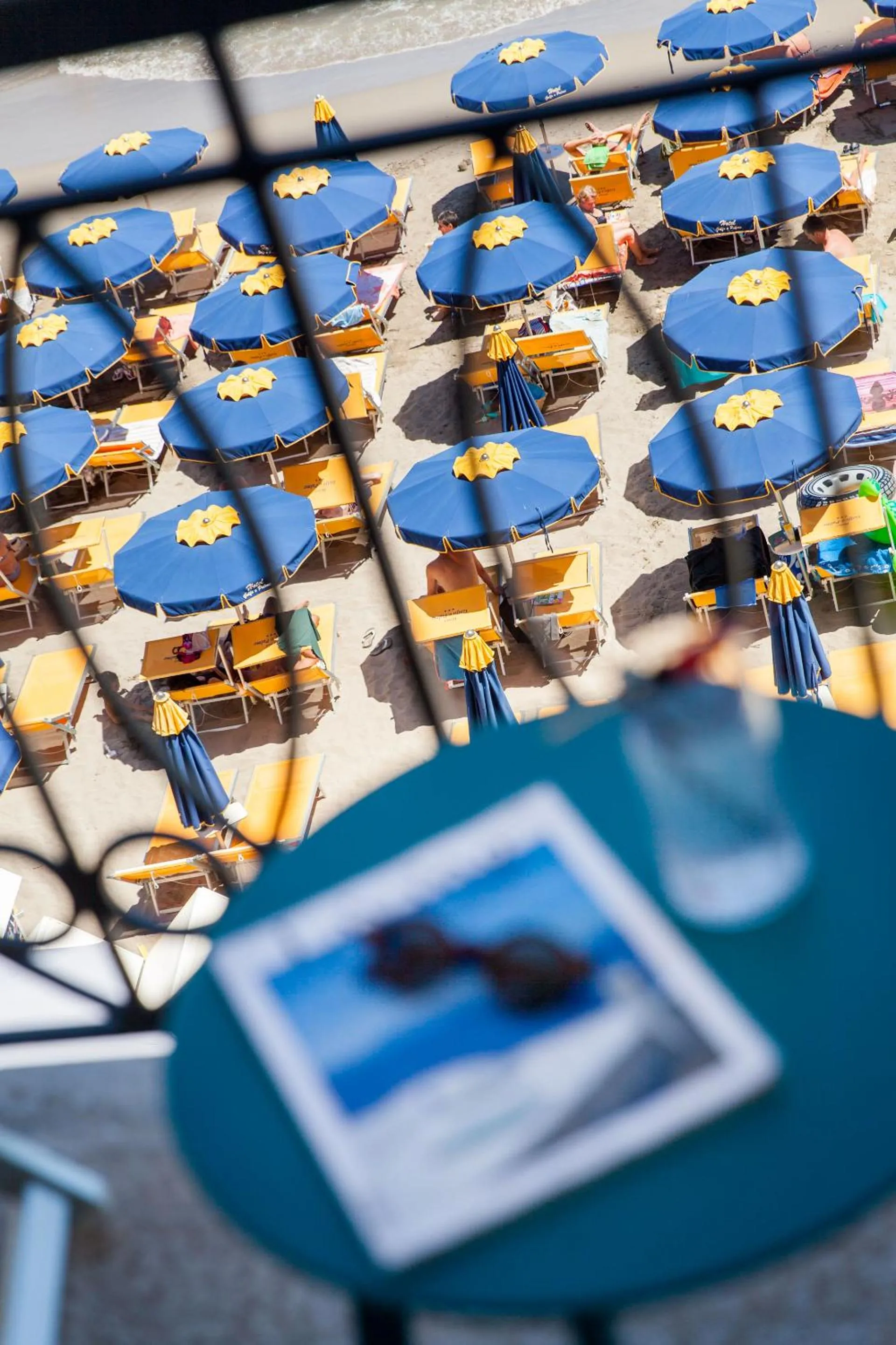 Beach in Hotel Golfo e Palme