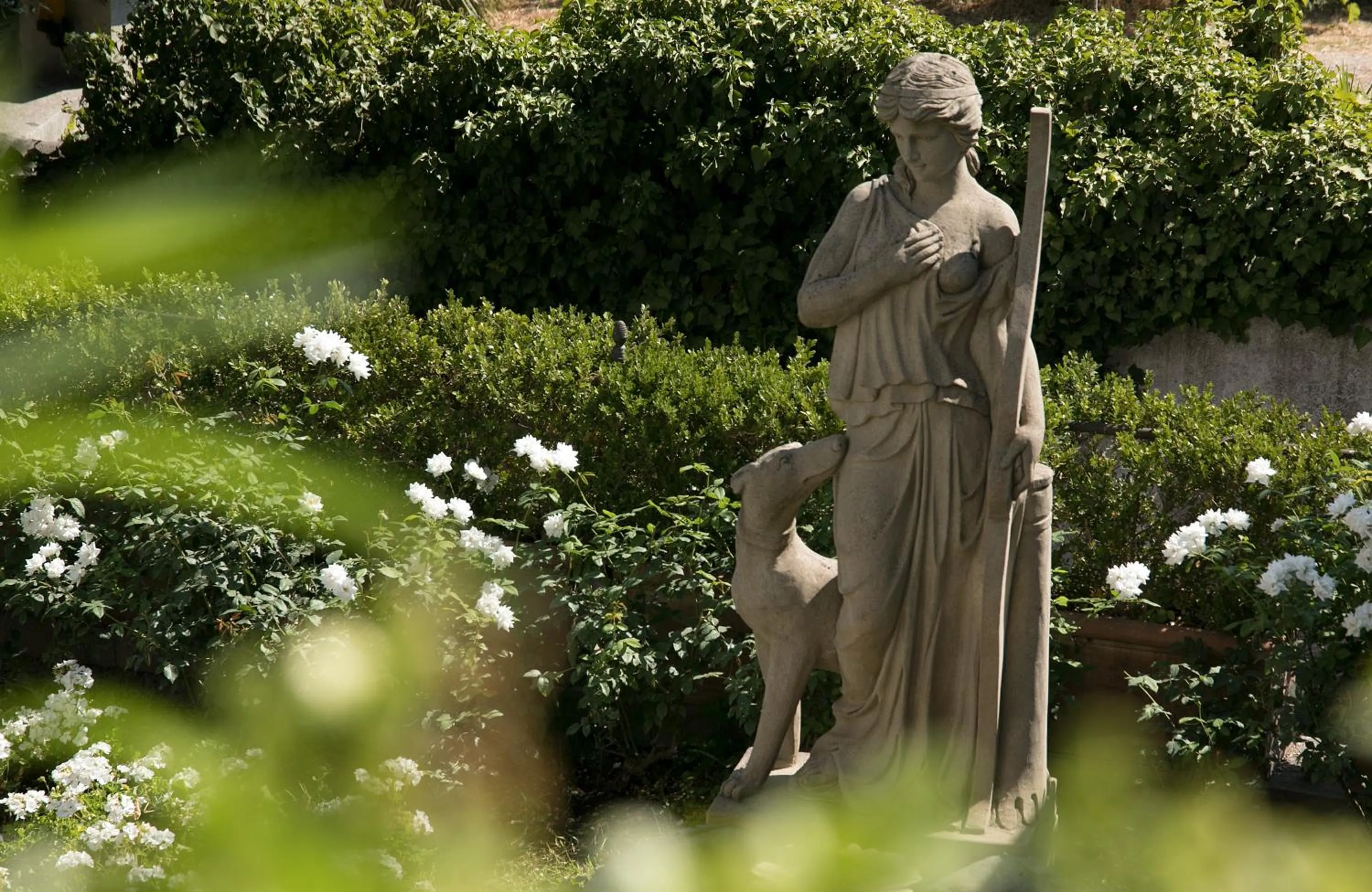 Decorative detail in Luxury Villa Excelsior Parco