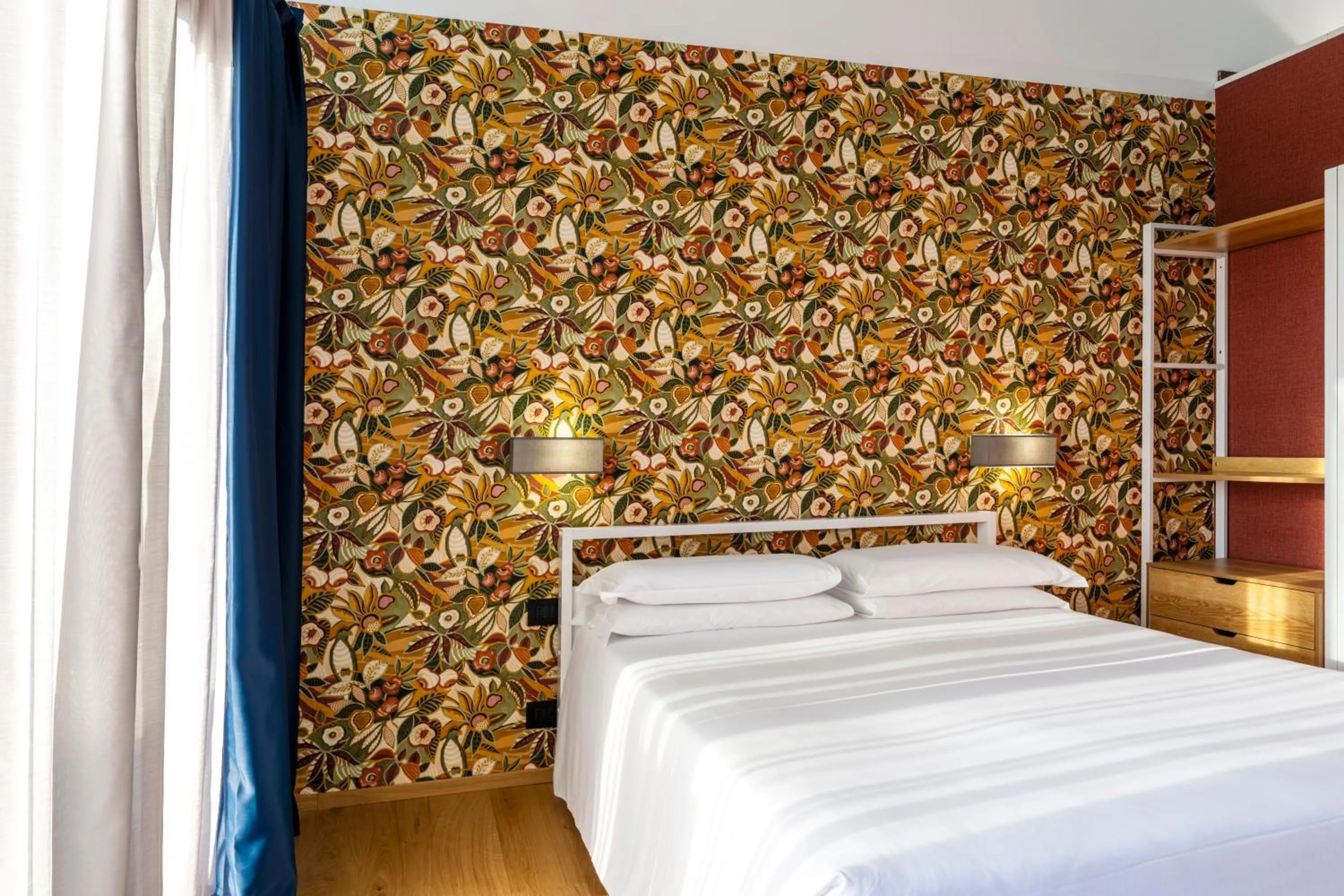 Bed in Hotel Atlanta Augustus