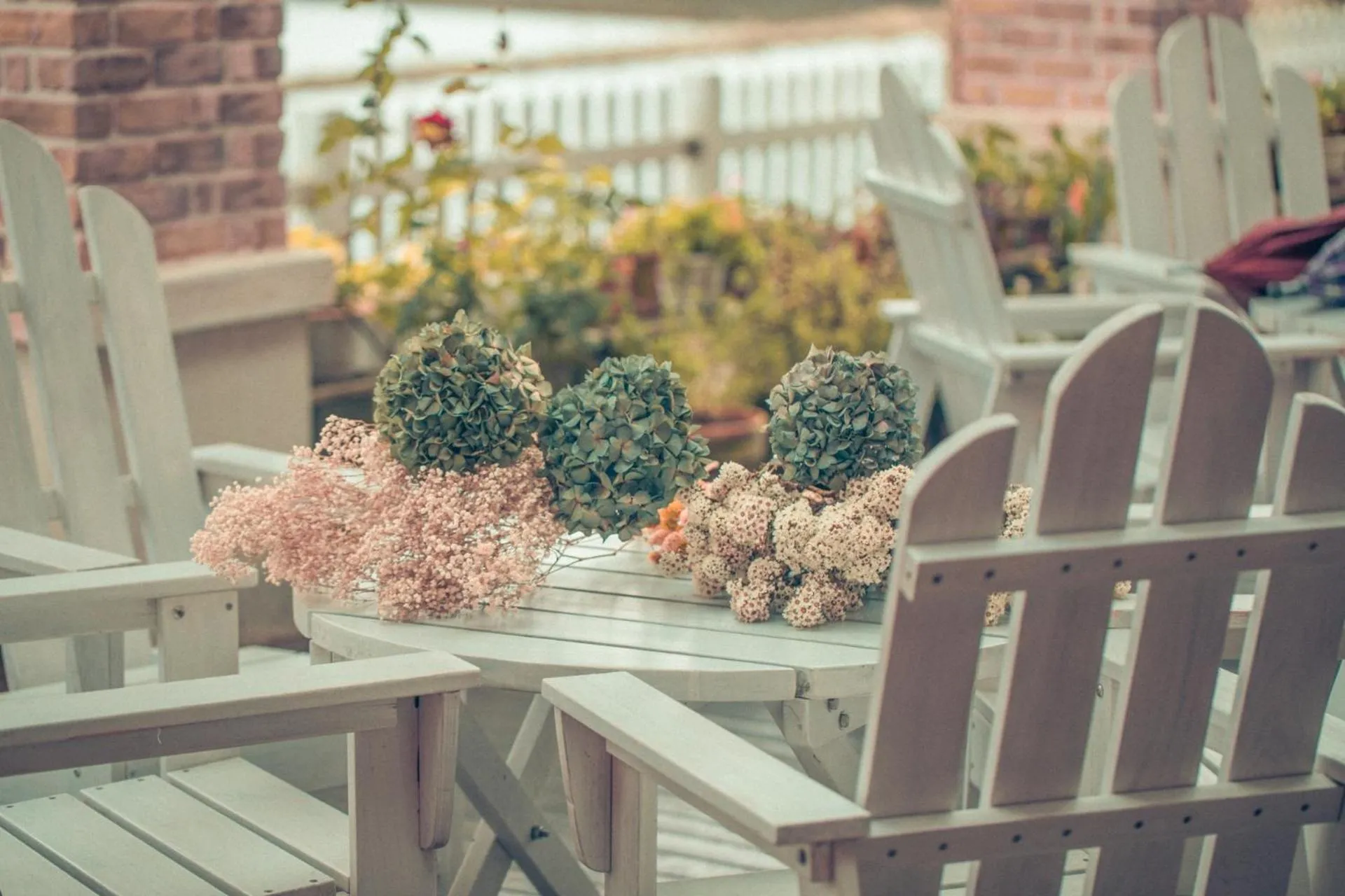 Patio in Sunday Home