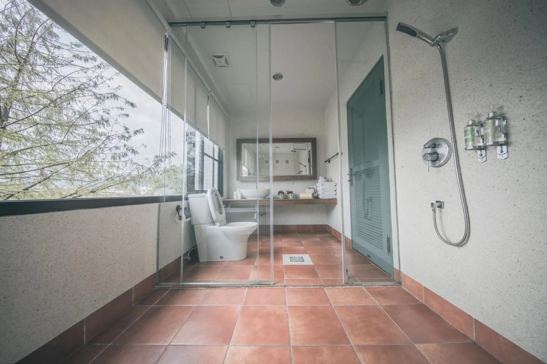 Shower in Sunday Home