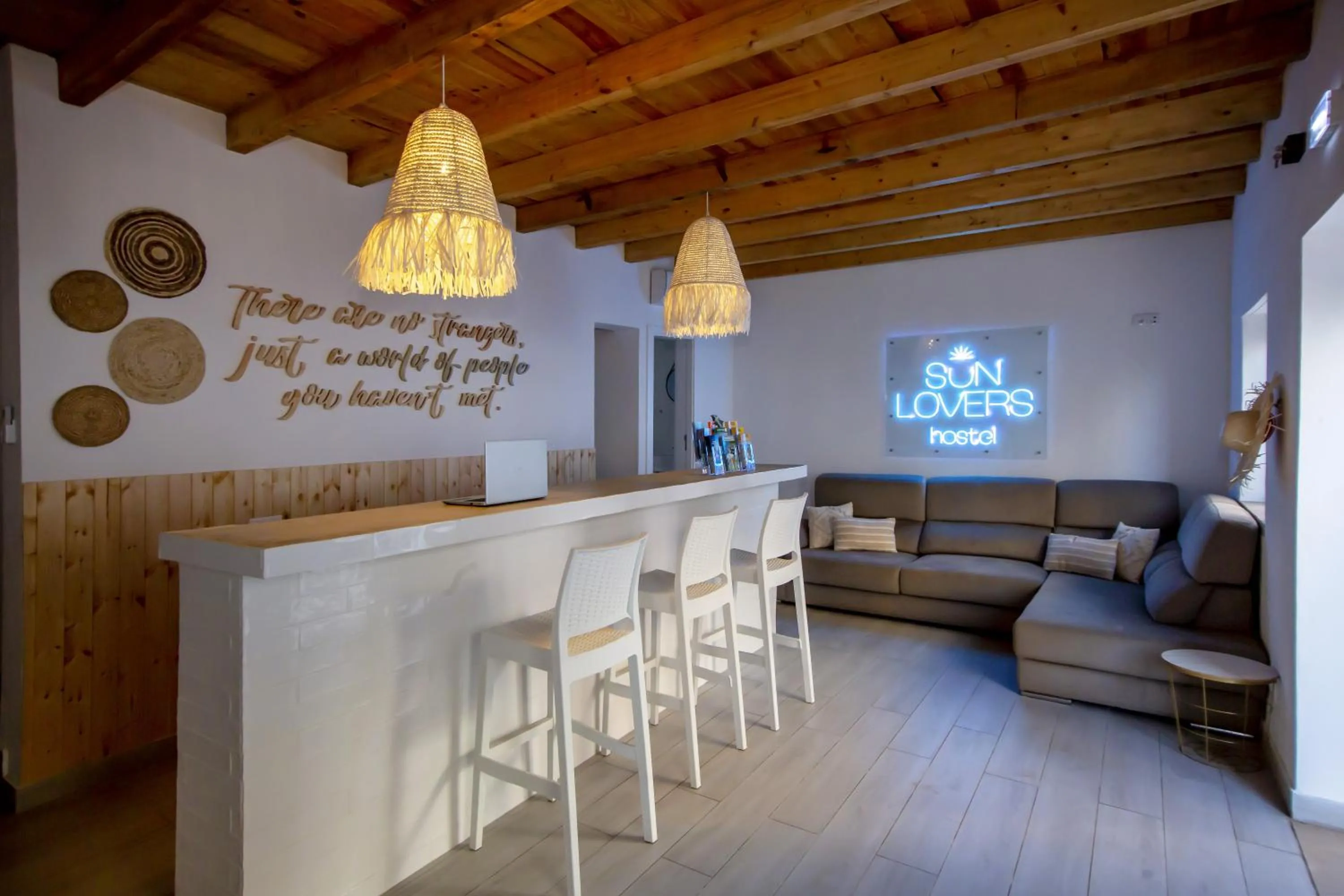Lobby or reception in Sun Lovers Hostel