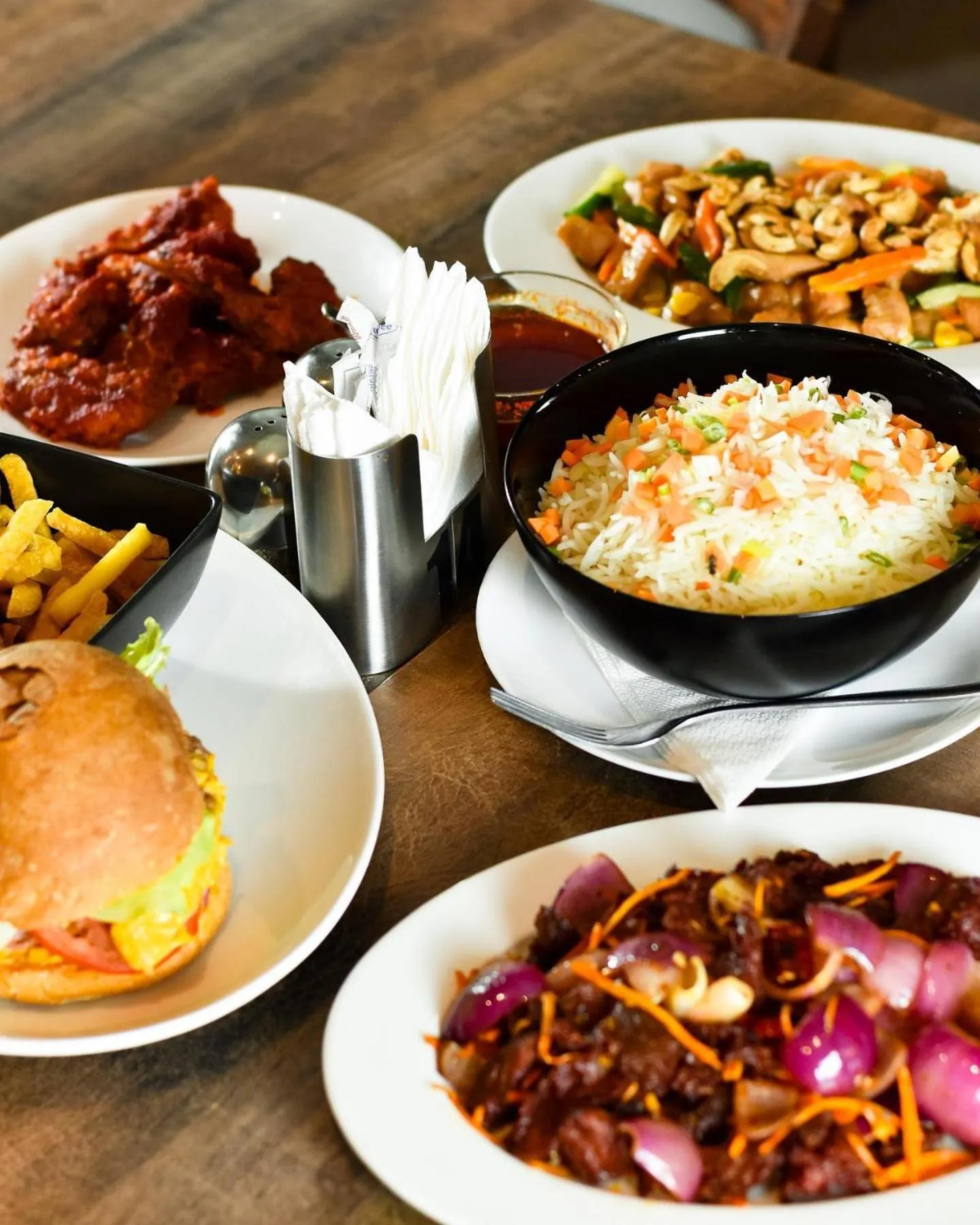 Restaurant/places to eat in The Ivory Suites