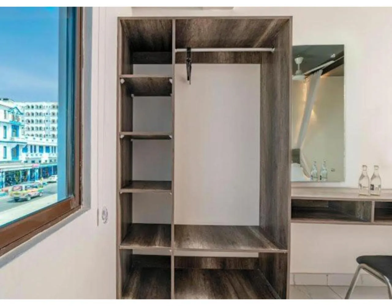 wardrobe in The Ivory Suites