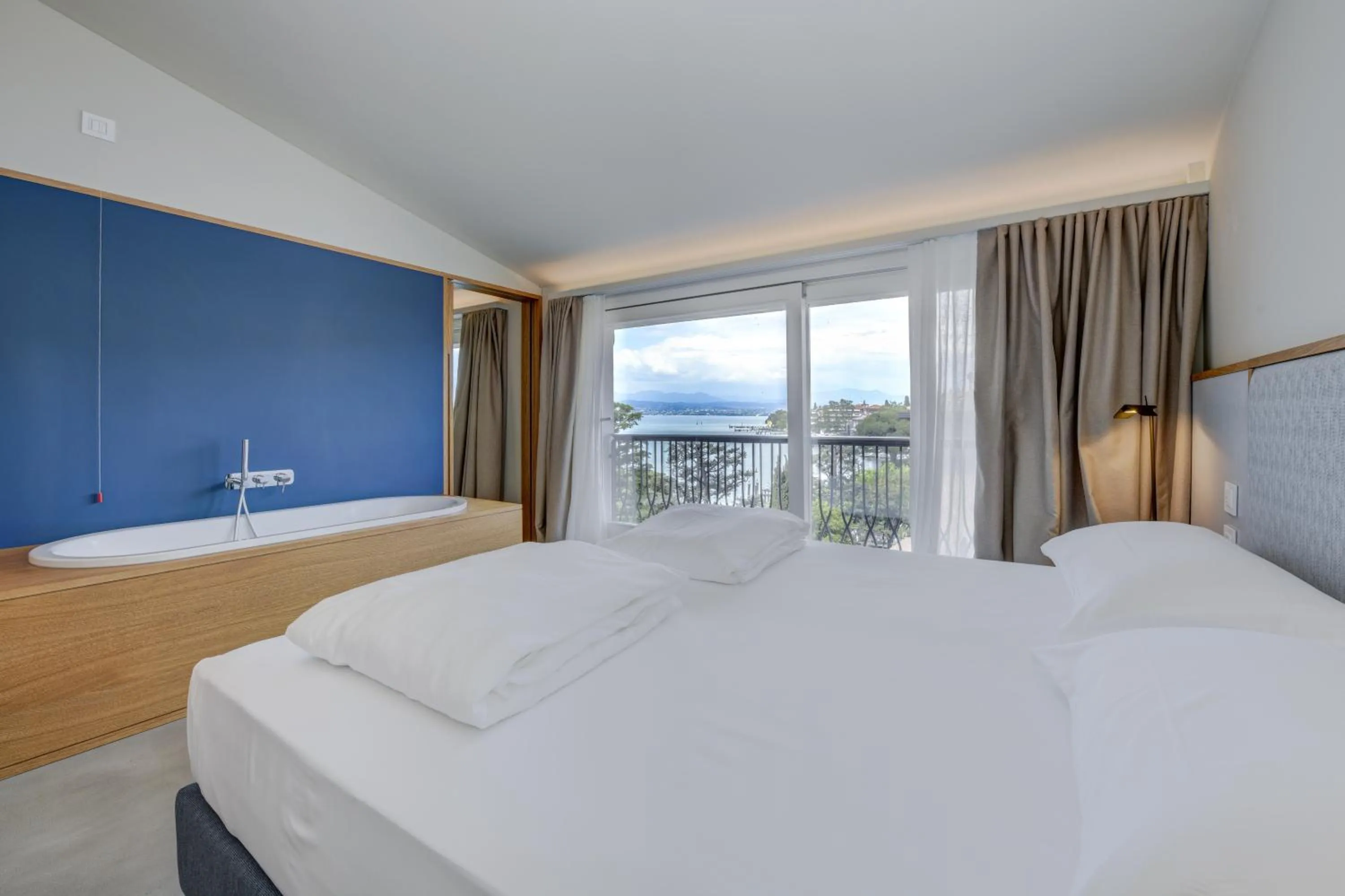 Bed in Hotel Flaminia