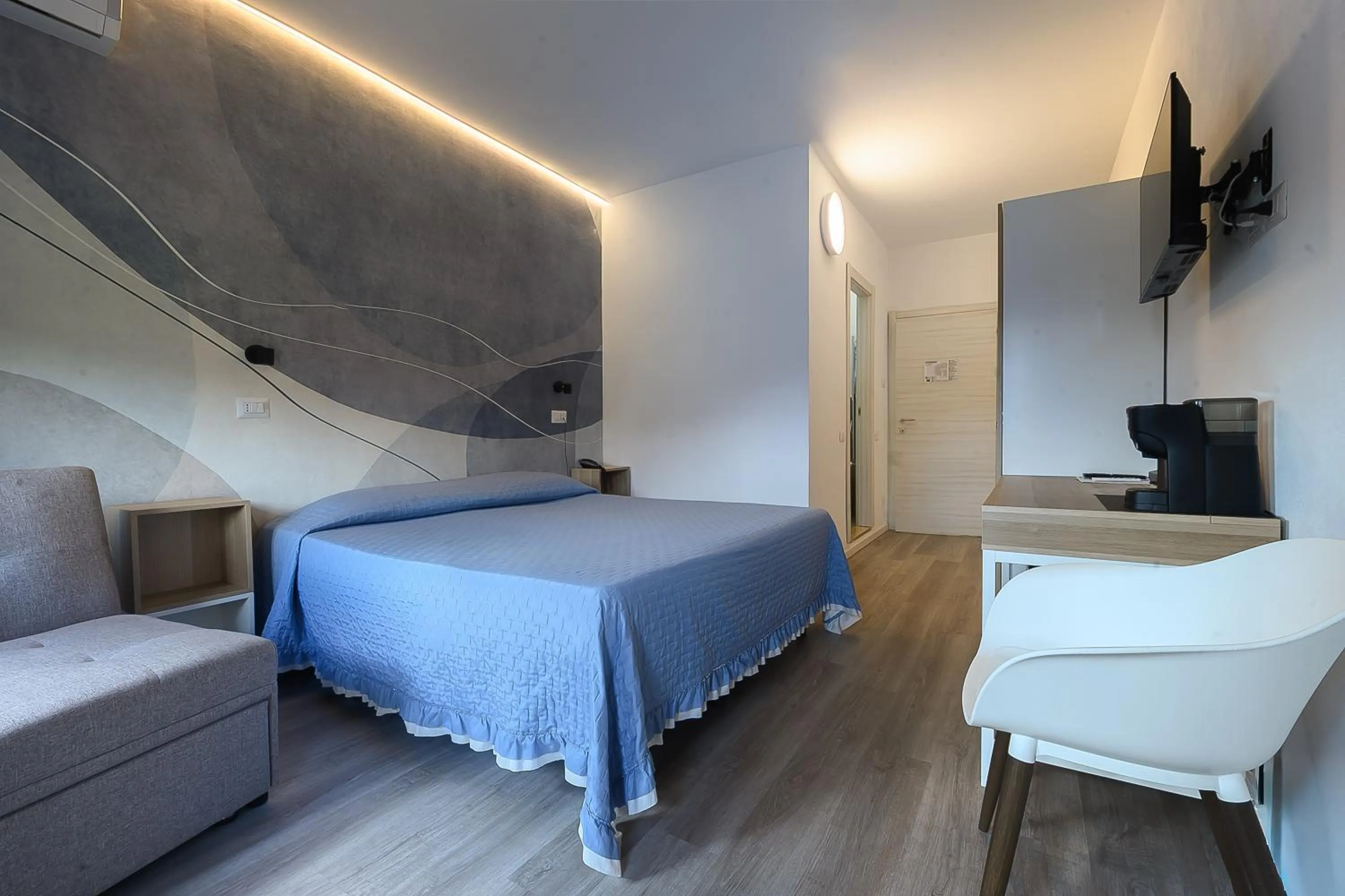 Bed in Hotel Anna Siena Nord