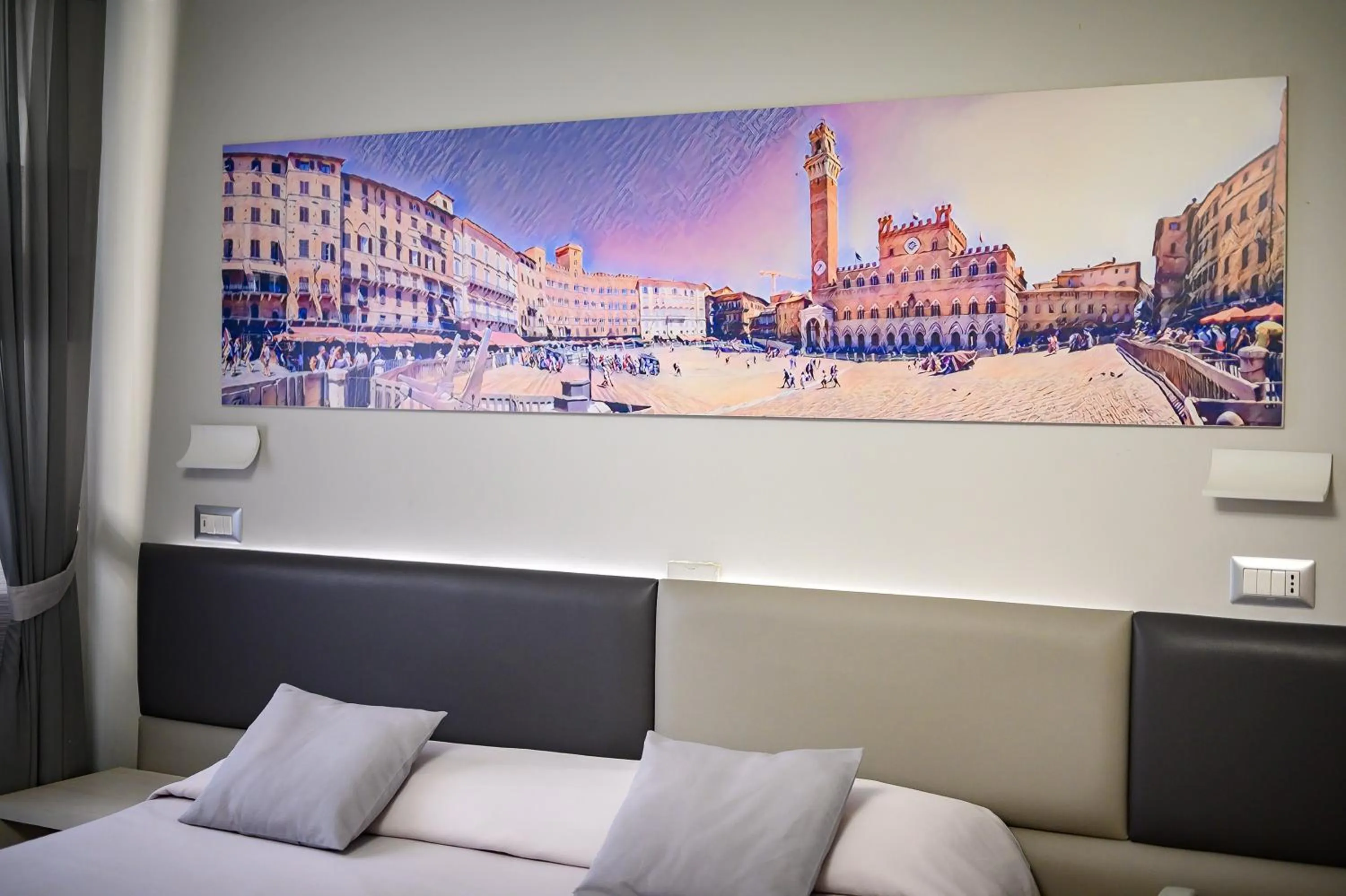 Bed in Hotel Anna Siena Nord