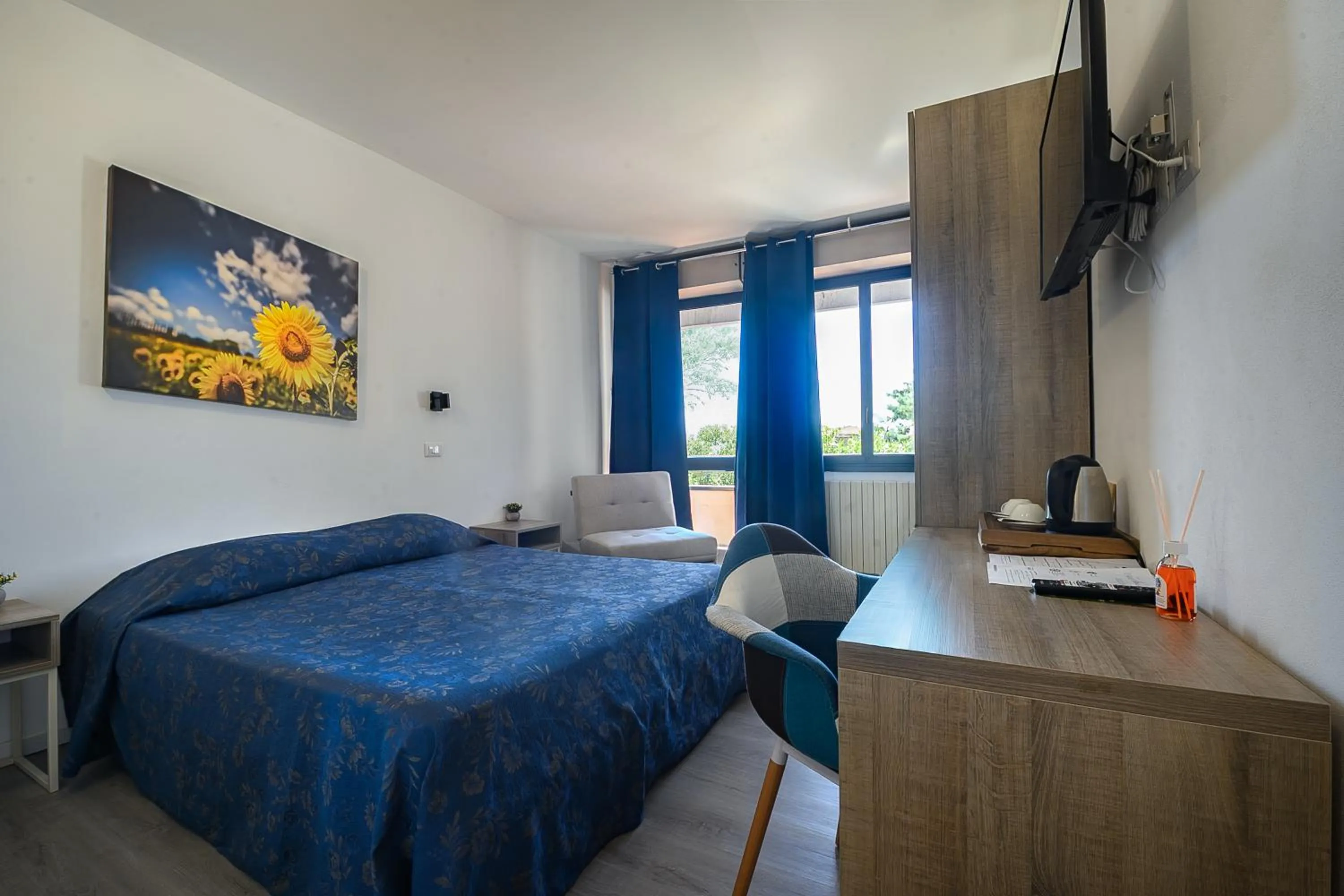 Bed in Hotel Anna Siena Nord