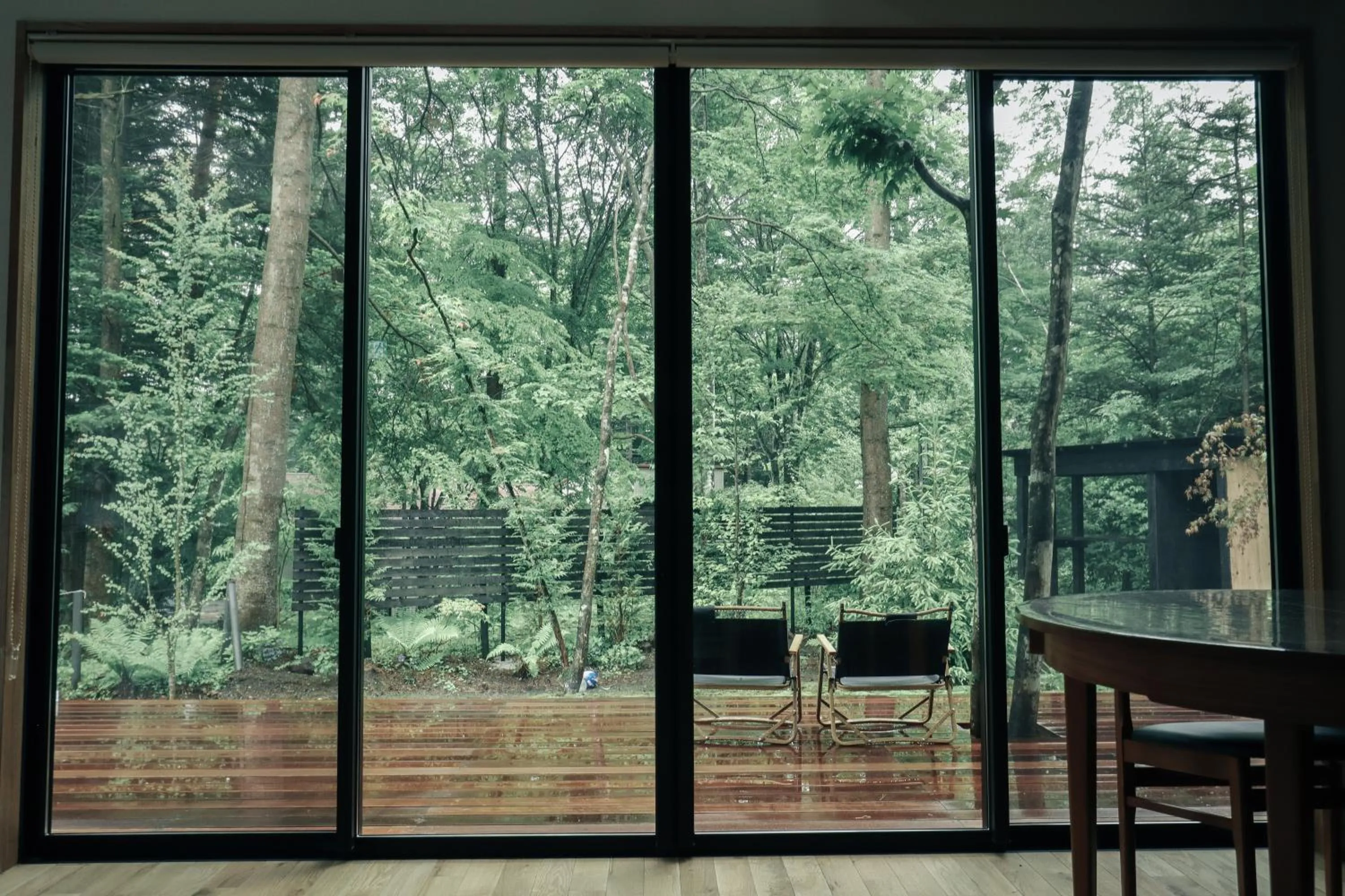 Patio in Karuizawa Forest Seasons Villa