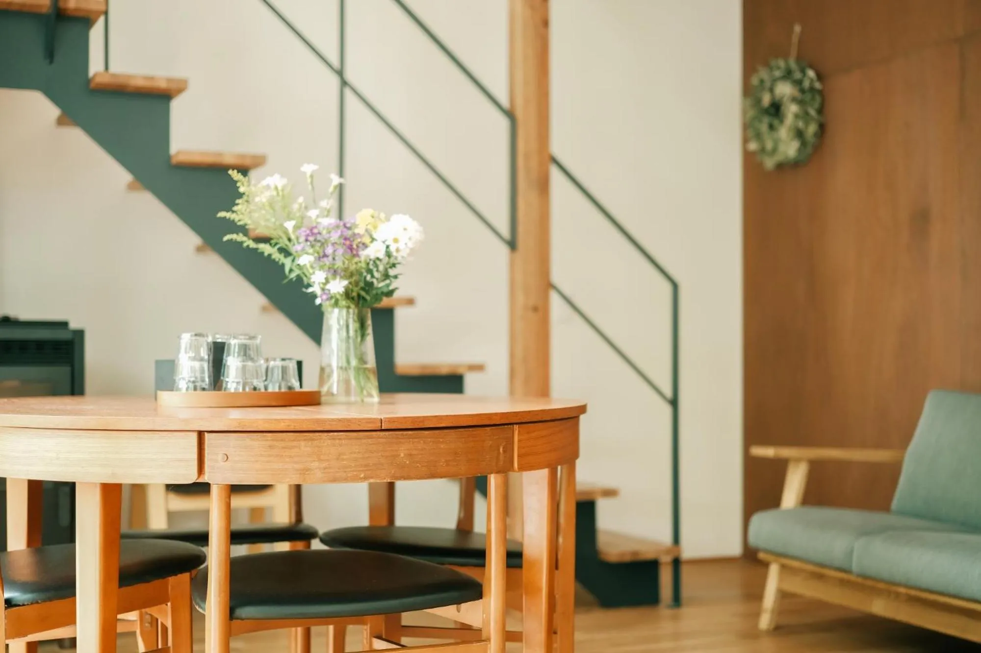 Living room in Karuizawa Forest Seasons Villa