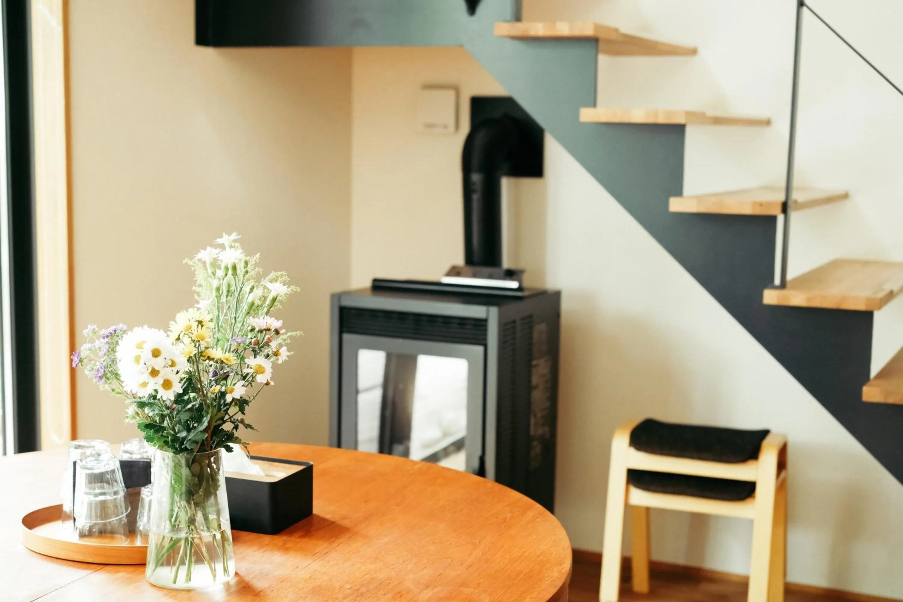Living room in Karuizawa Forest Seasons Villa