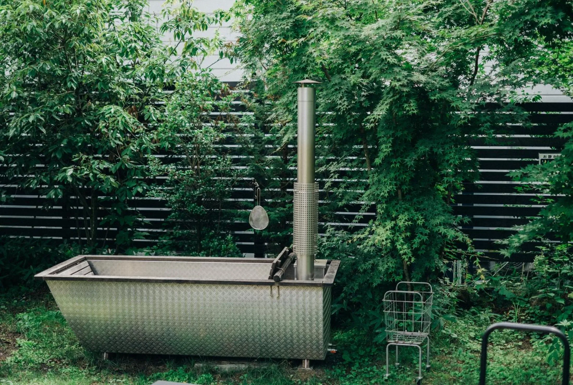 Open Air Bath in Karuizawa Forest Seasons Villa