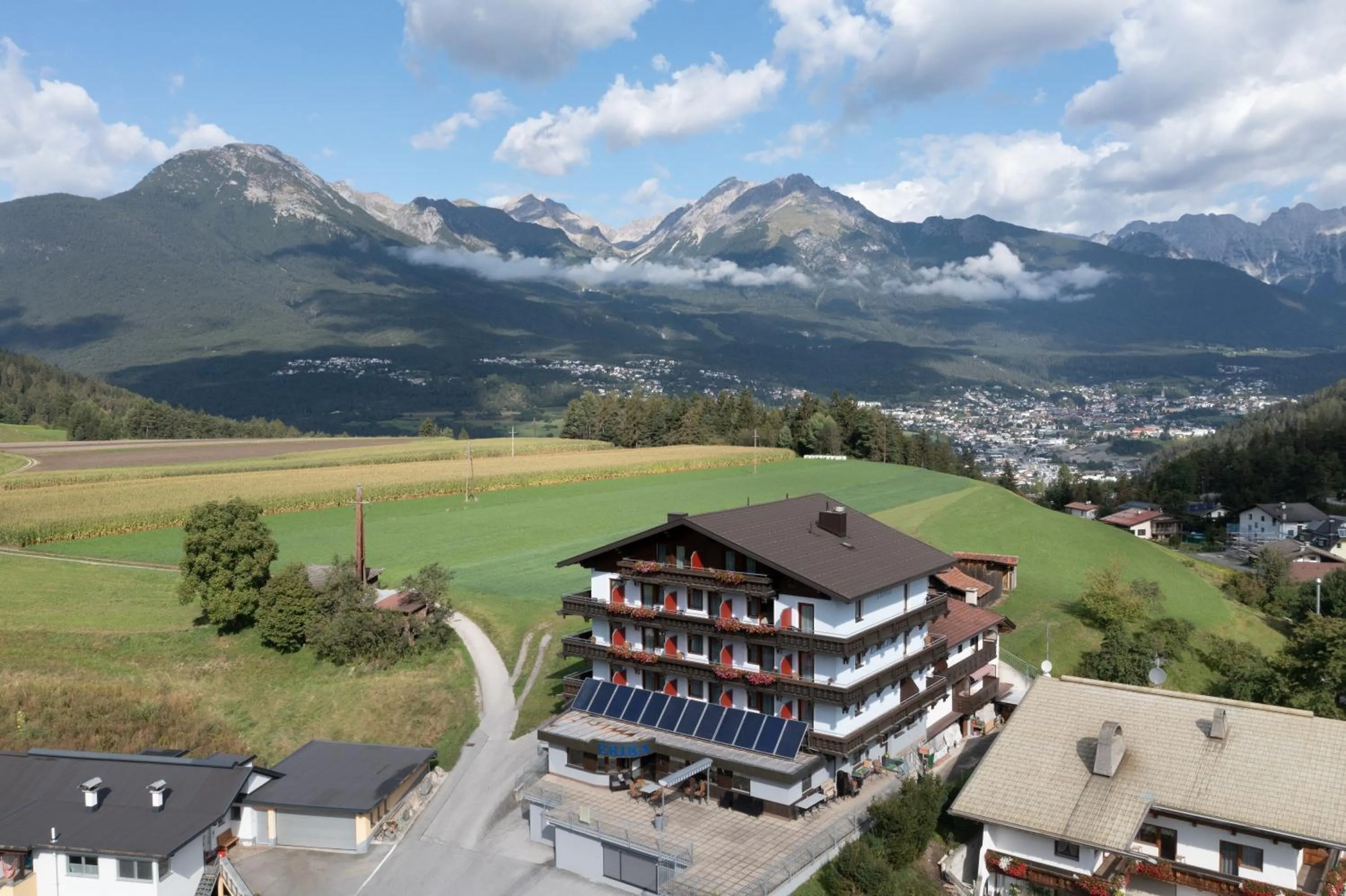 Property building in Hotel Erika
