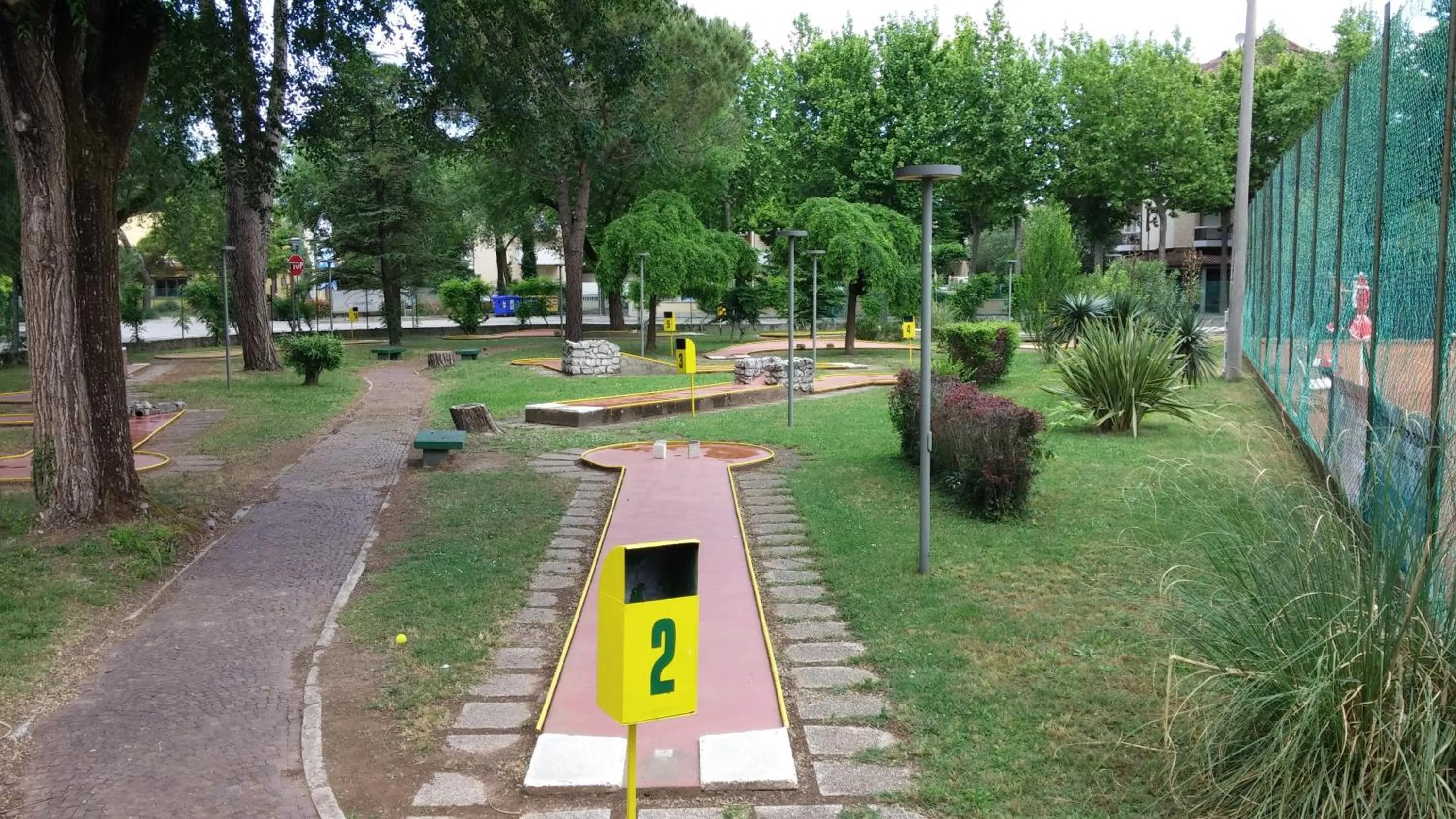 Minigolf in Villa Romana