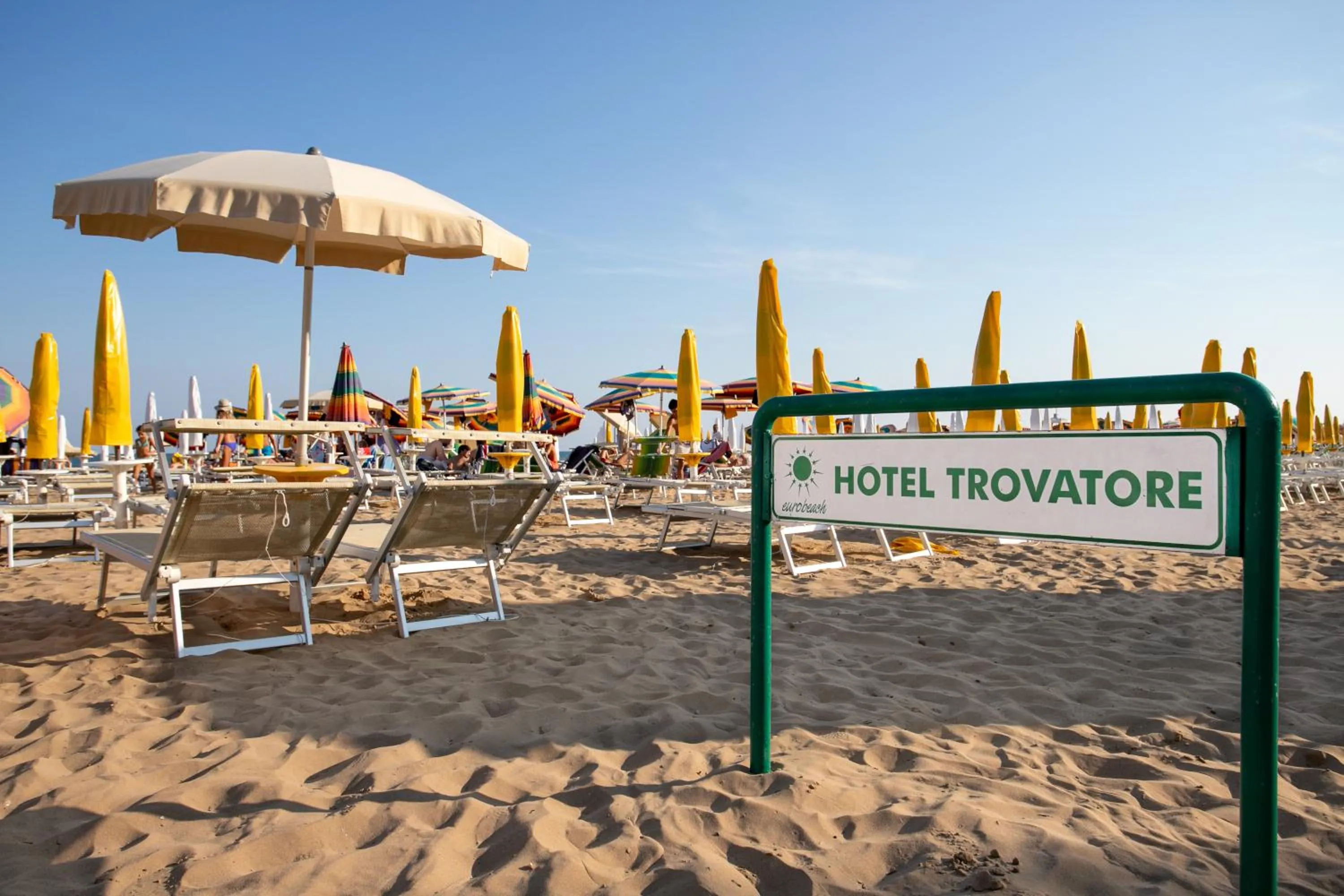 Beach in Hotel Trovatore
