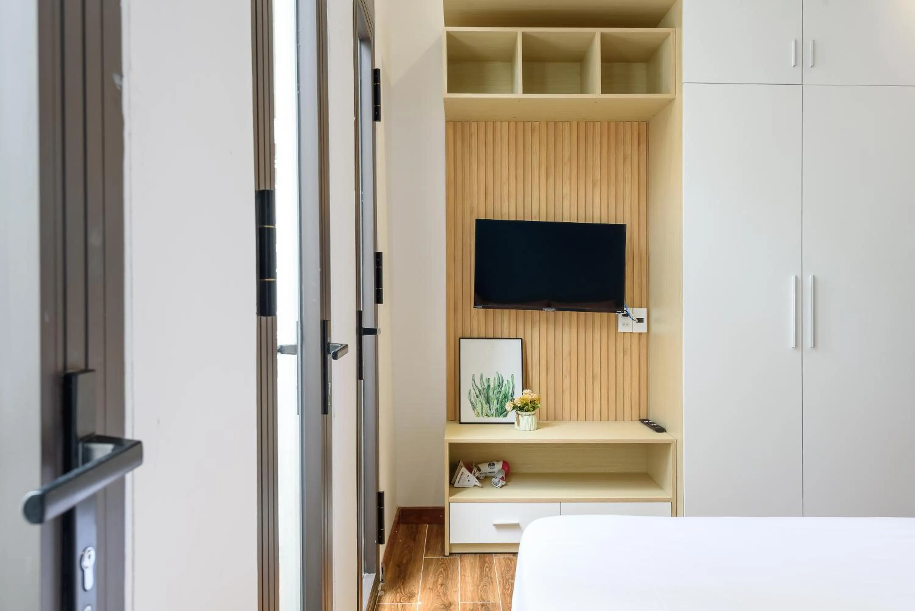 TV and multimedia, Bed in Cozrum Homes - June Corner