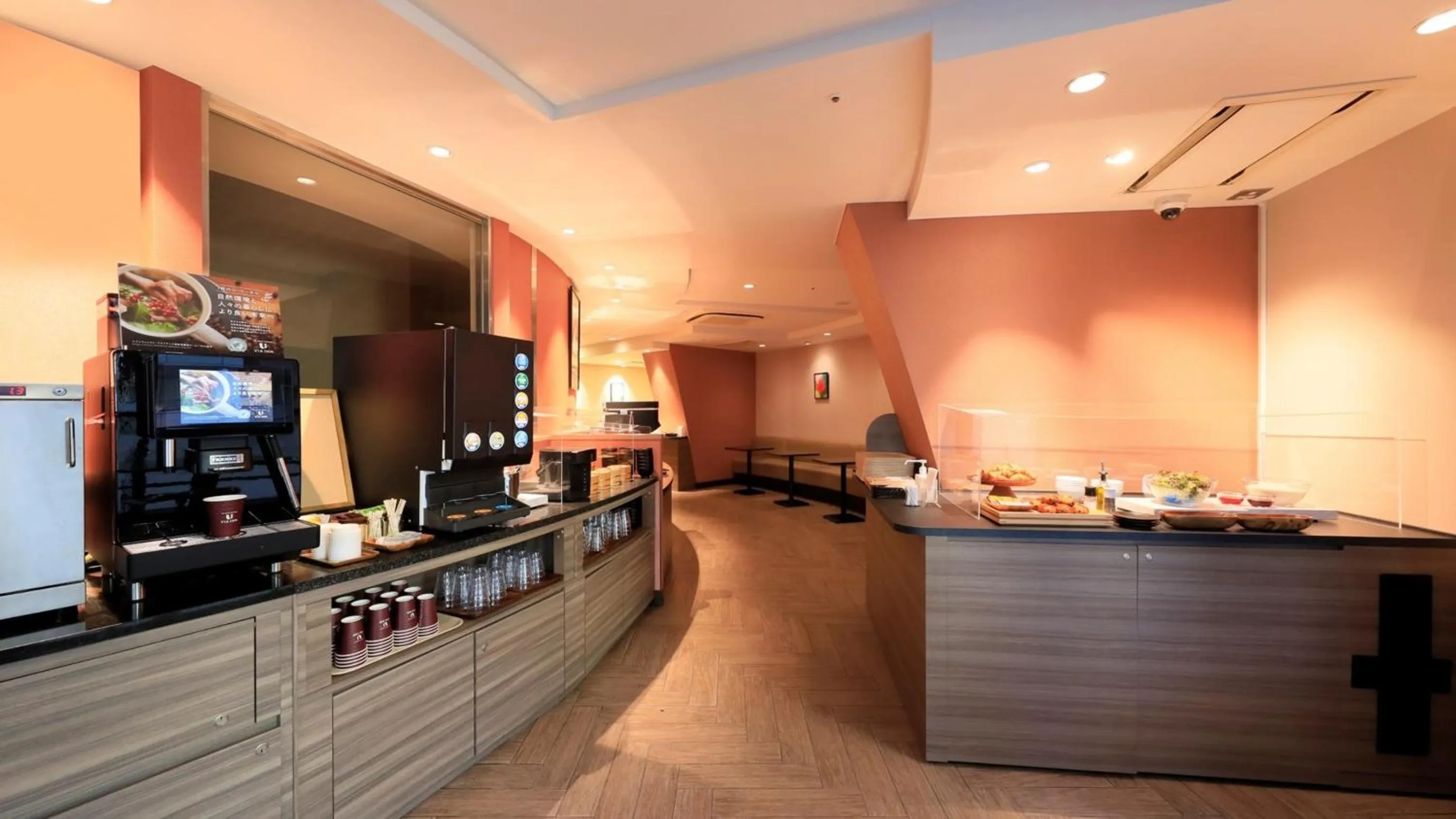 Food and drinks in Via Inn Akihabara