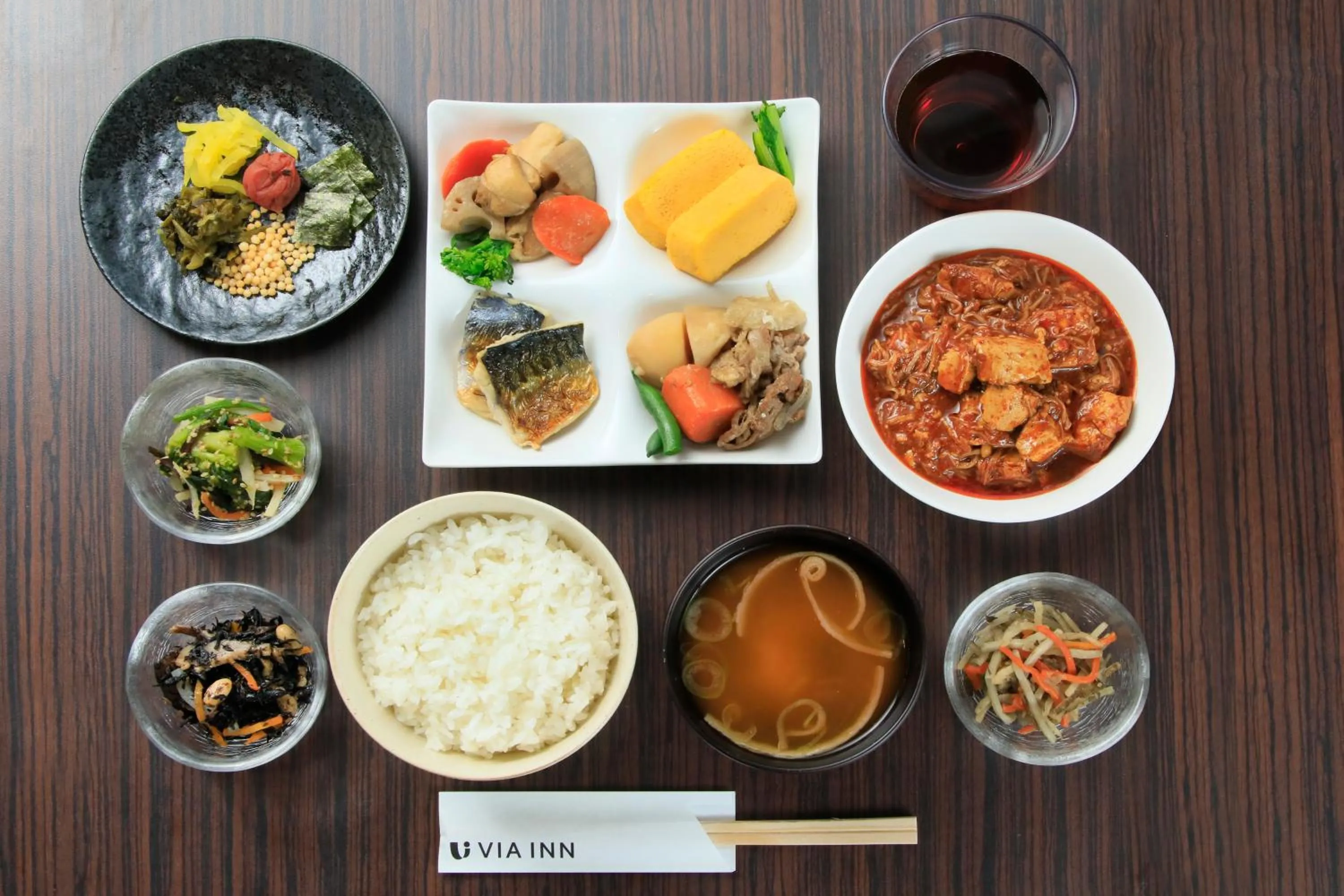 Food and drinks in Via Inn Akihabara