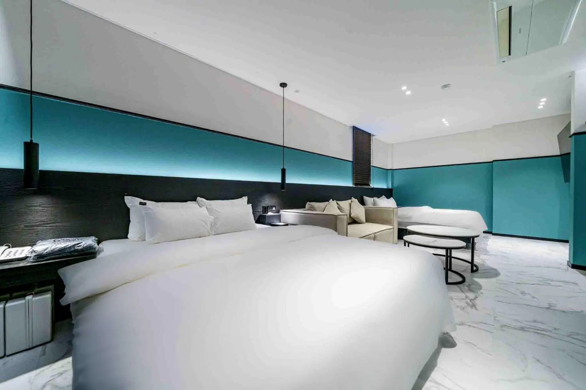 Bed in Wonju Central Hotel