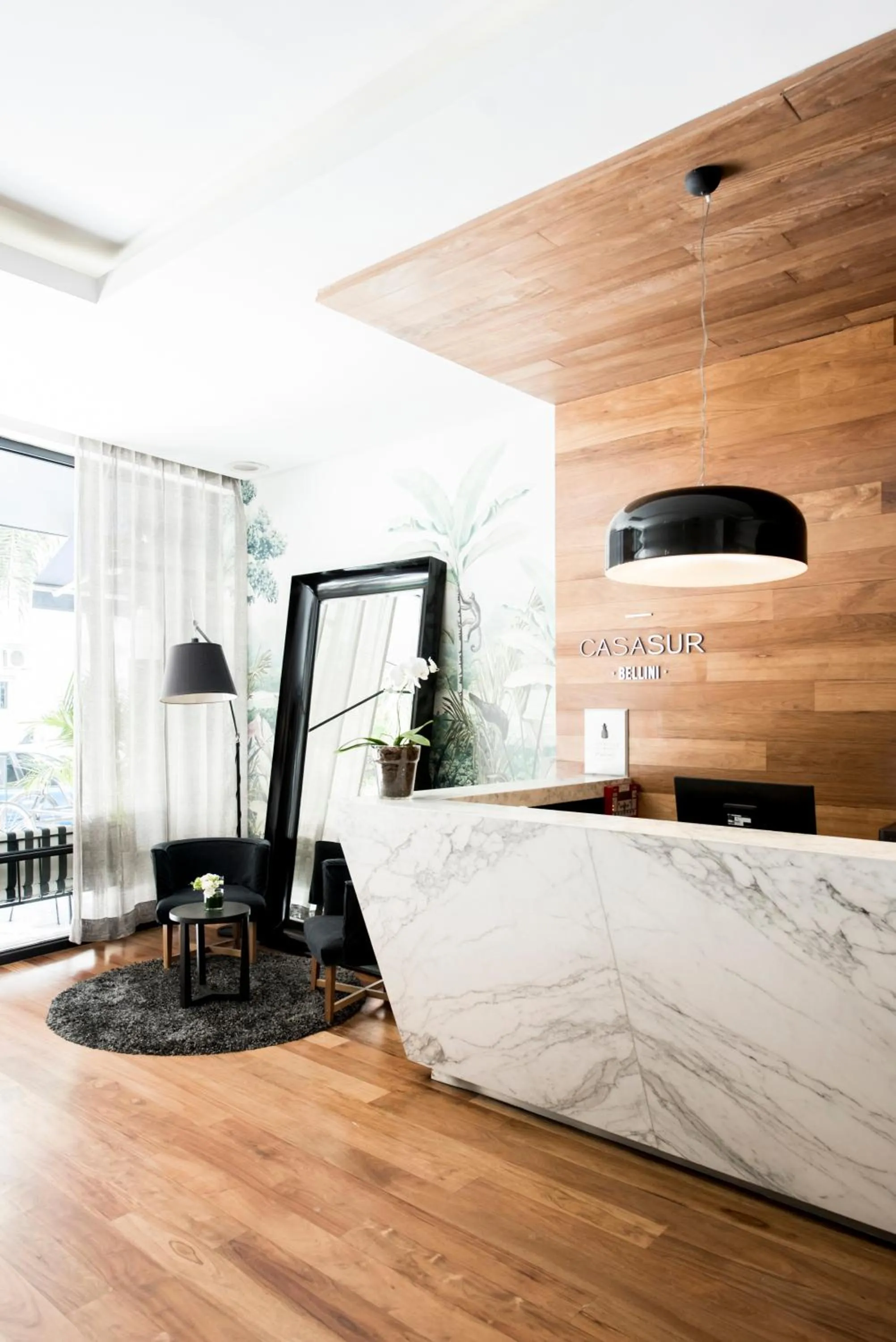 Lobby or reception, Bed in CasaSur Bellini