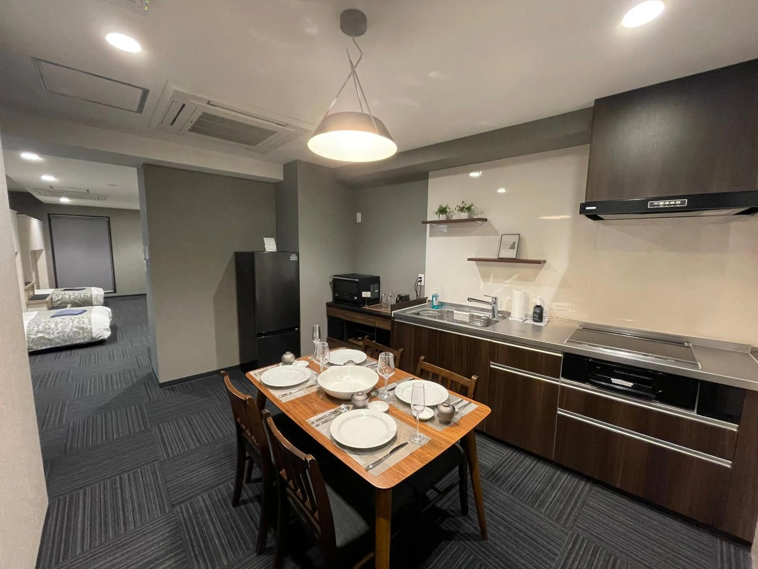 Kitchen or kitchenette in ENT TERRACE Asakusa