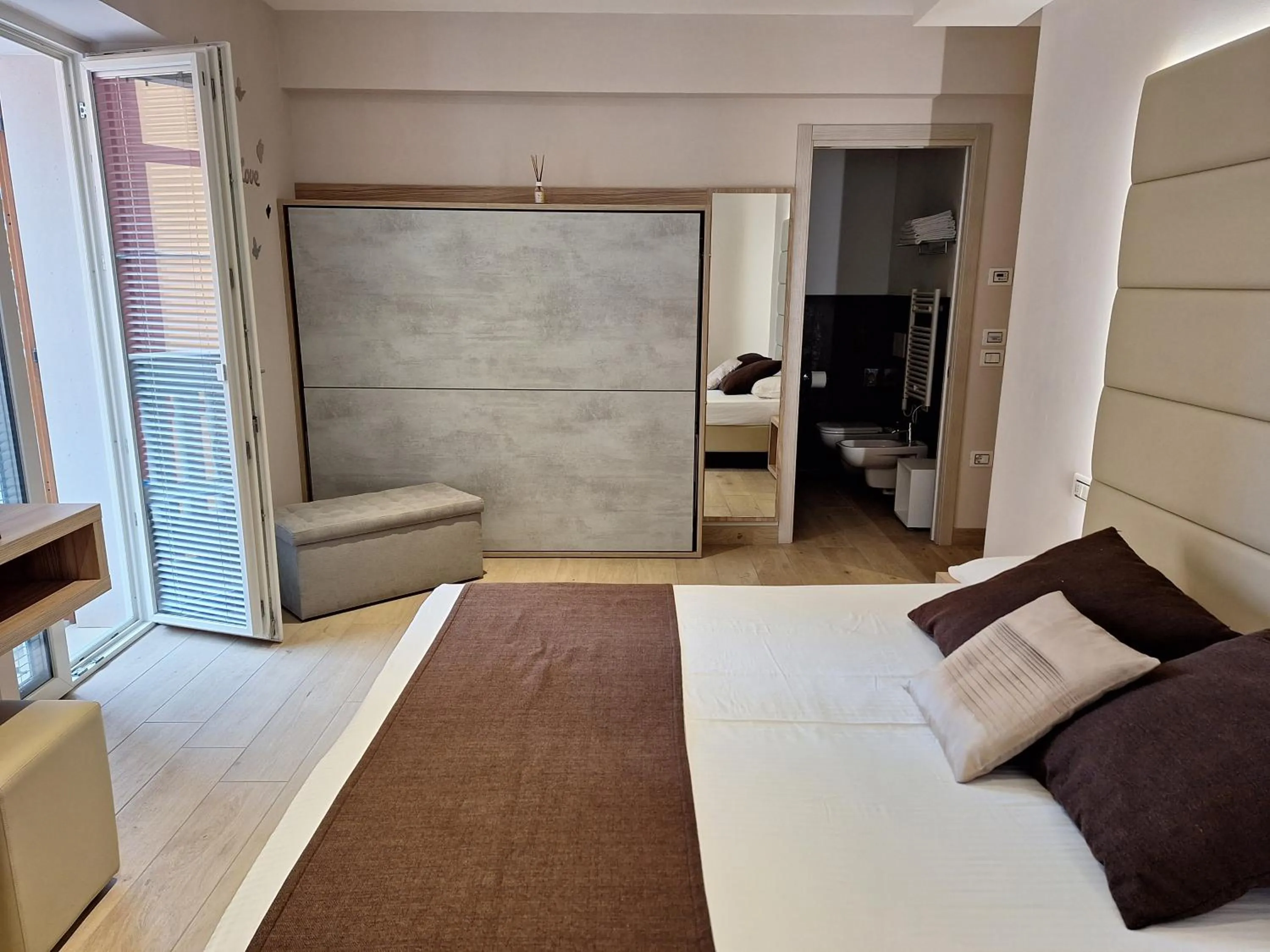 Bed in Hotel Danieli La Castellana lago di Garda