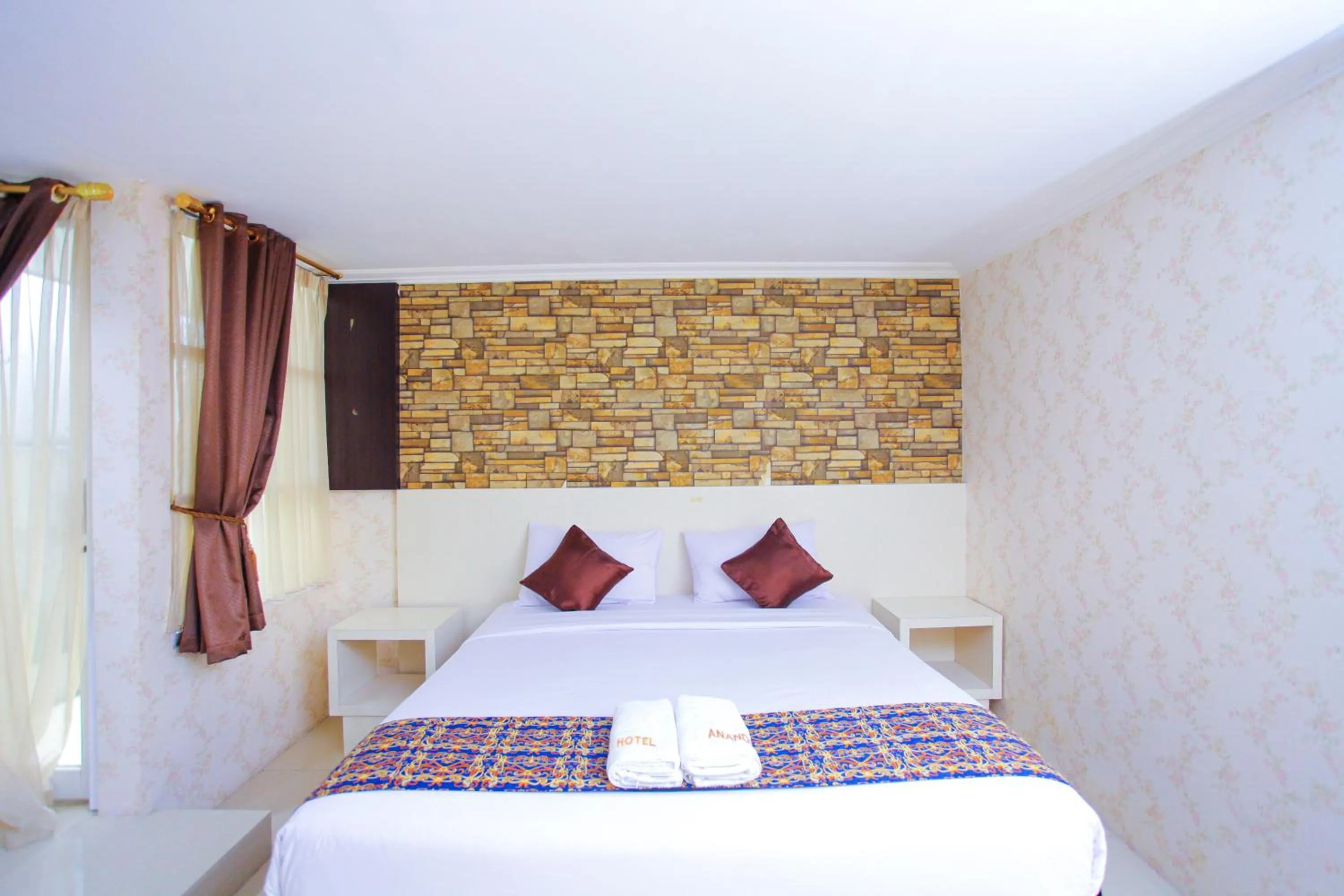 Bed in The Djakarta Anandita Syariah Hotel