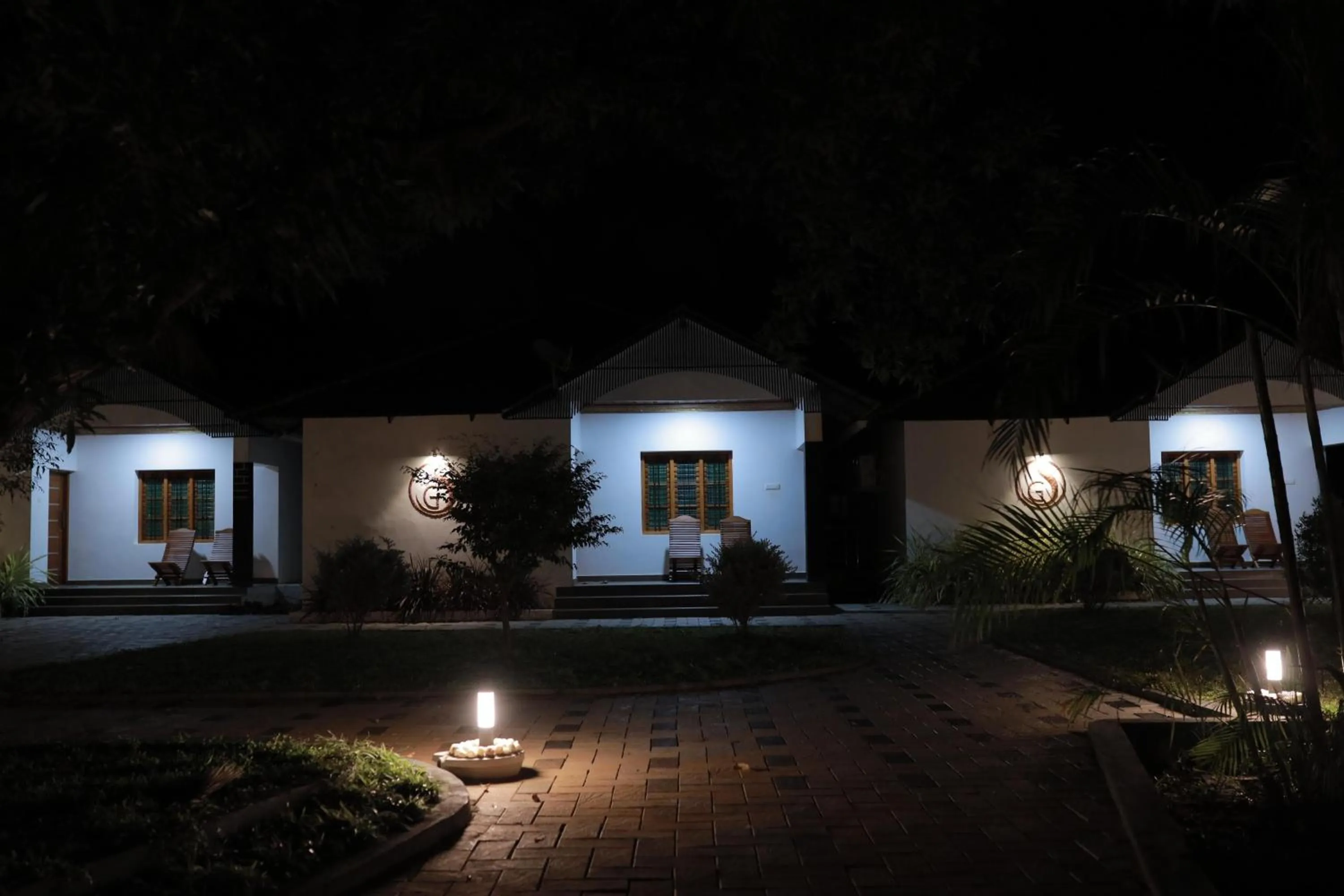 Night in Srishty Garden Resorts