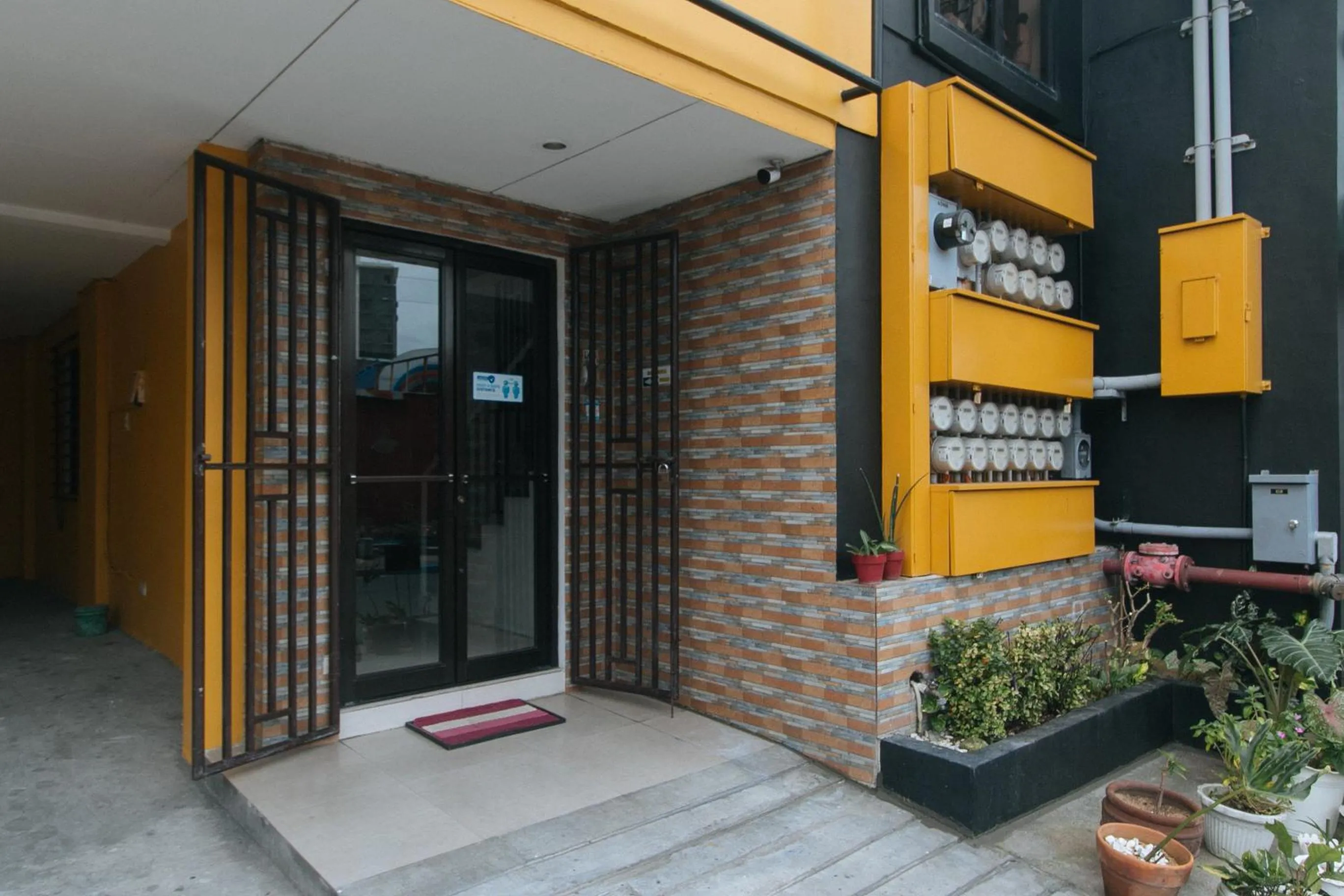 Facade/entrance in 4720 Silverio Suites Paranaque City
