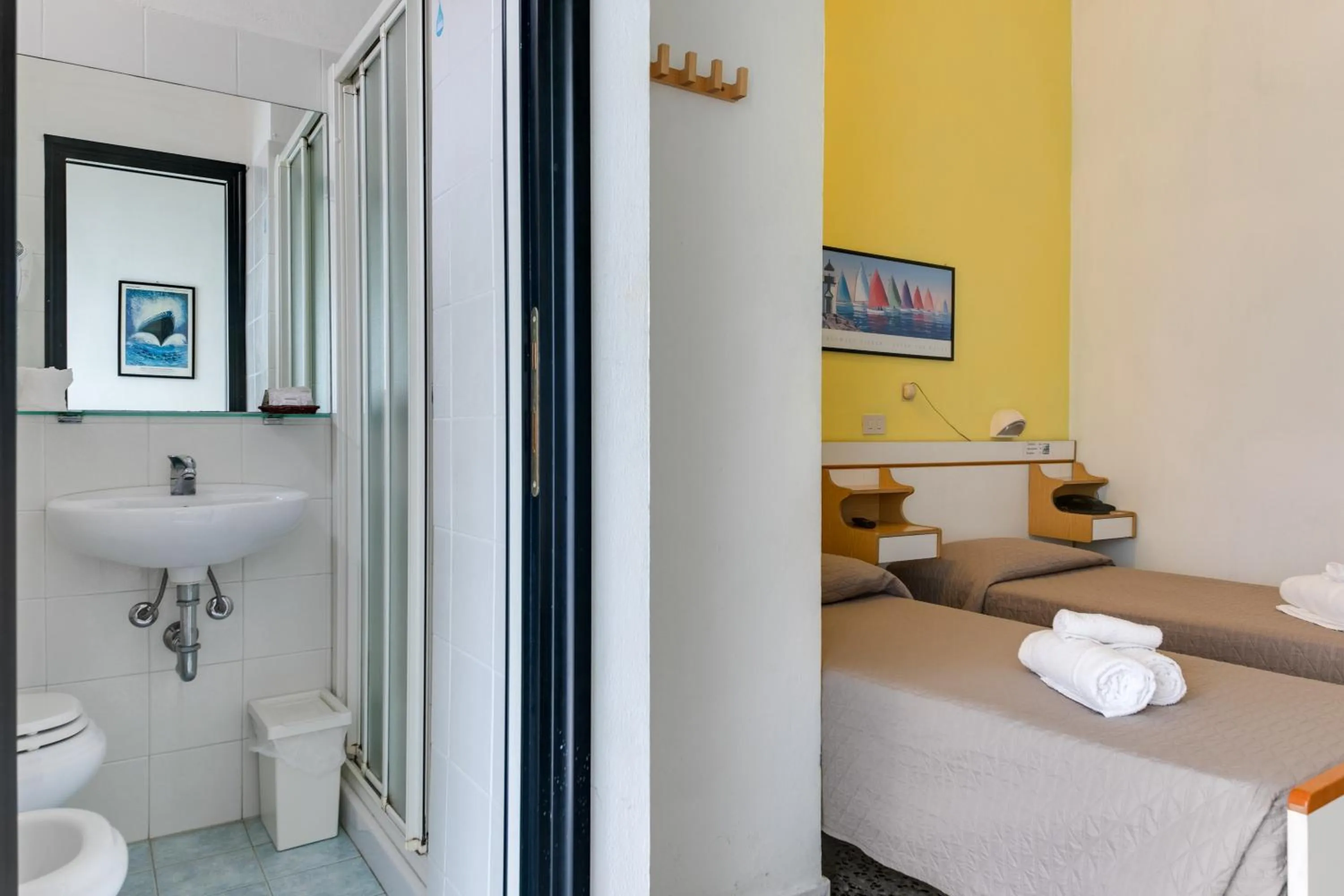 Toilet in Hotel Villa Merope