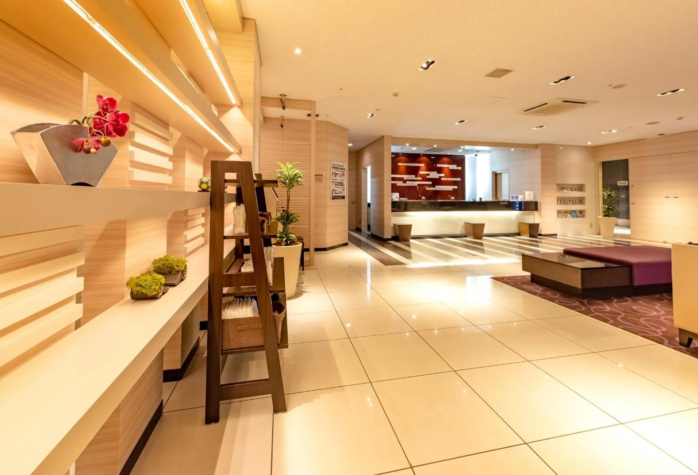 Lobby or reception in Via Inn Kanazawa