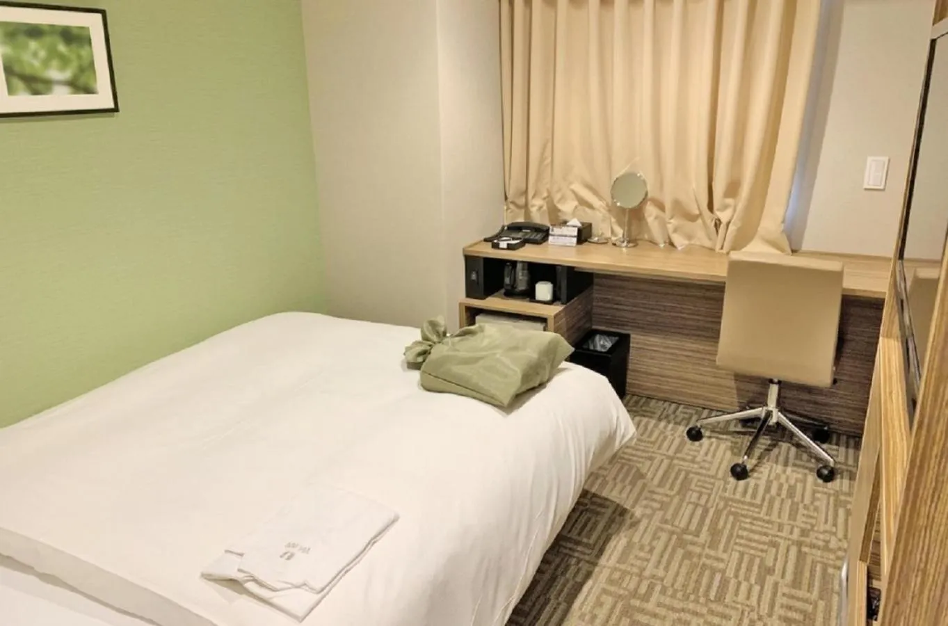 Bed in Via Inn Nagoya Shinkansen-guchi