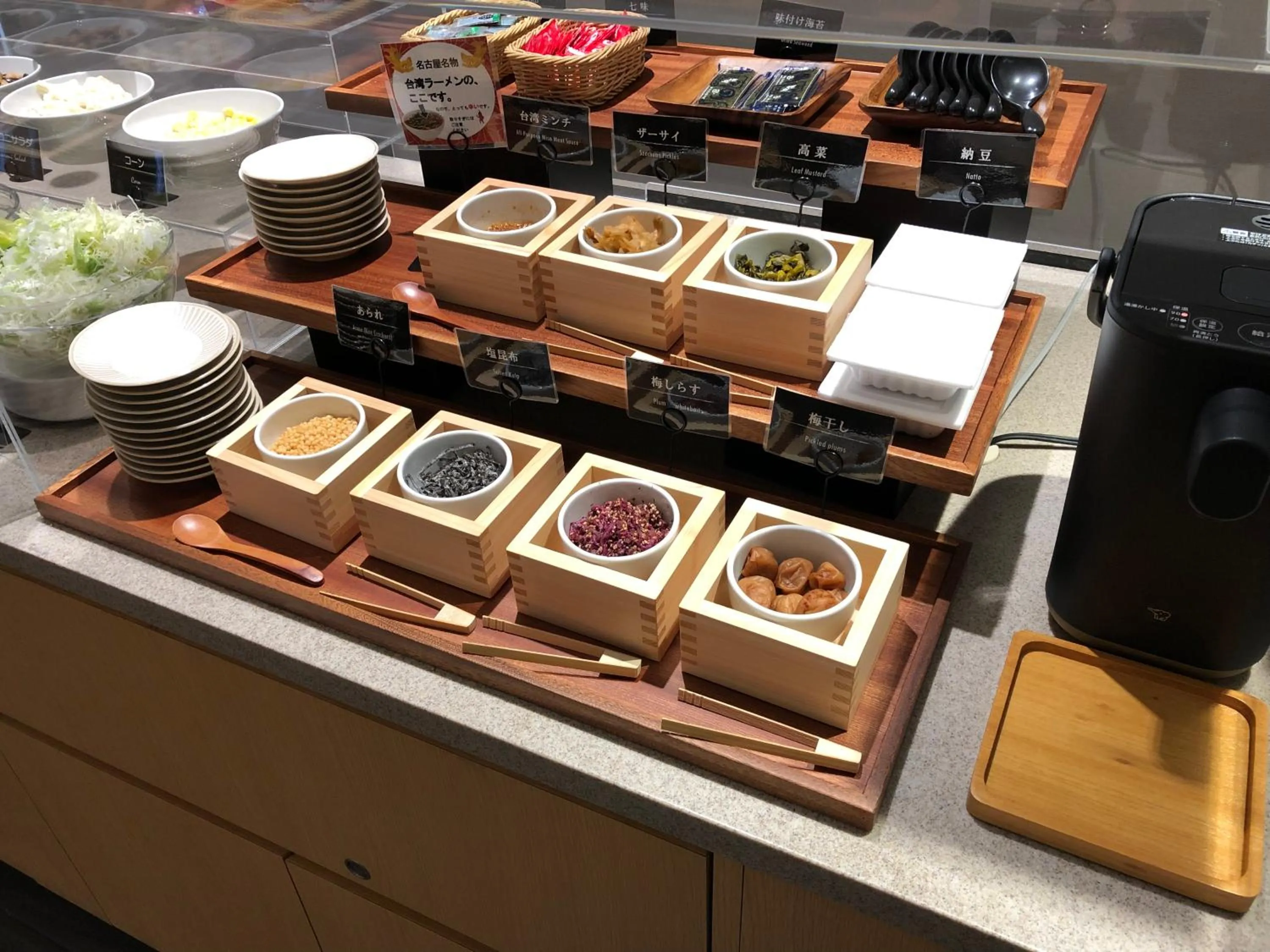 Breakfast in Via Inn Nagoya Shinkansen-guchi