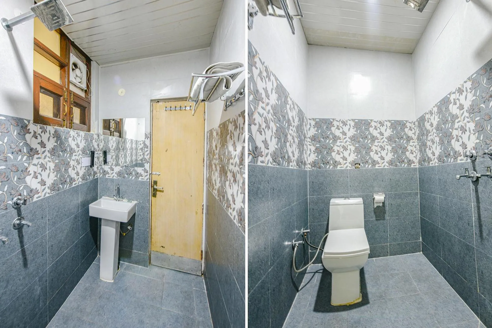 Bathroom in FabHotel Royal Inn - Sector 22D, Chandigarh