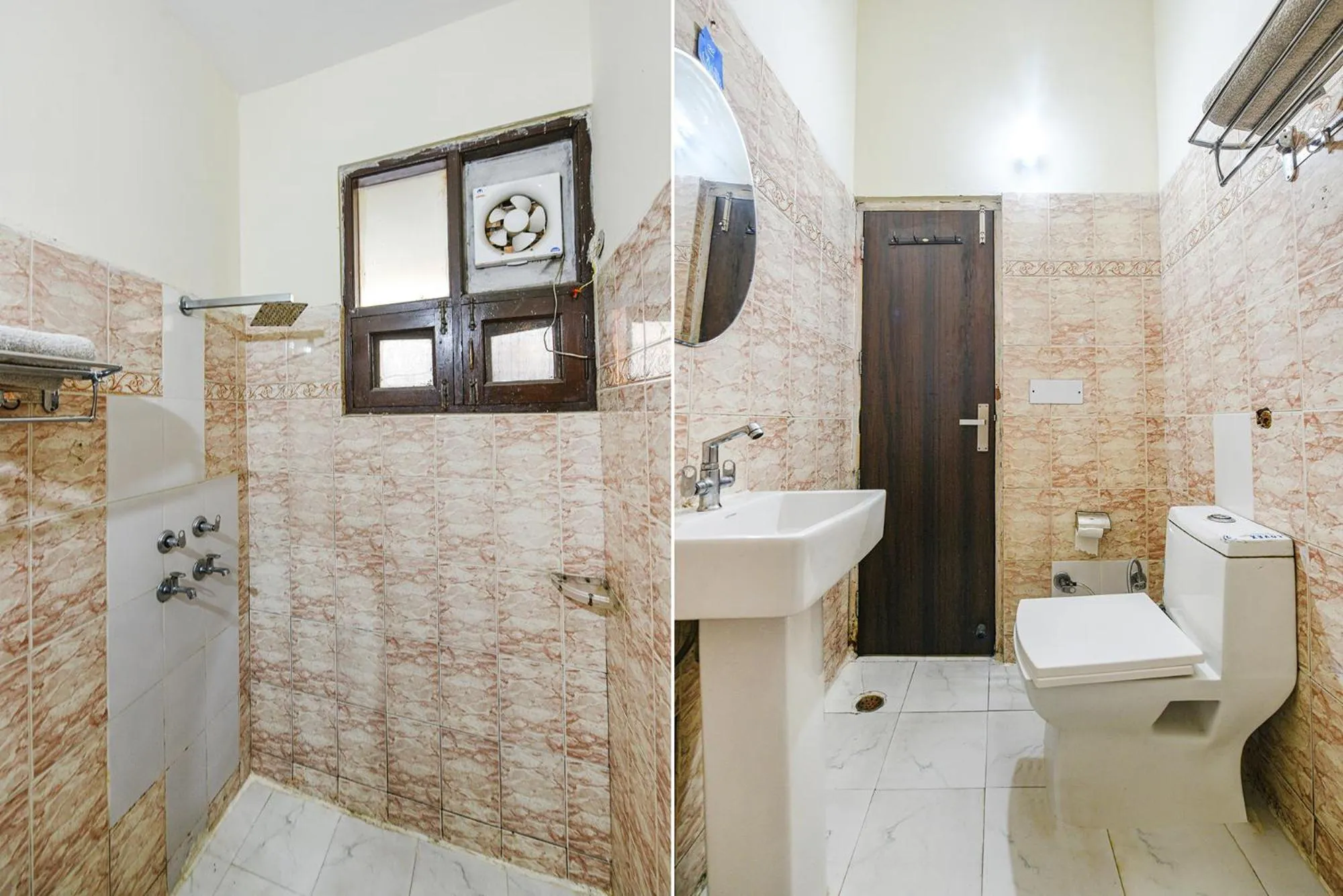 Bathroom in FabHotel Royal Inn - Sector 22D, Chandigarh