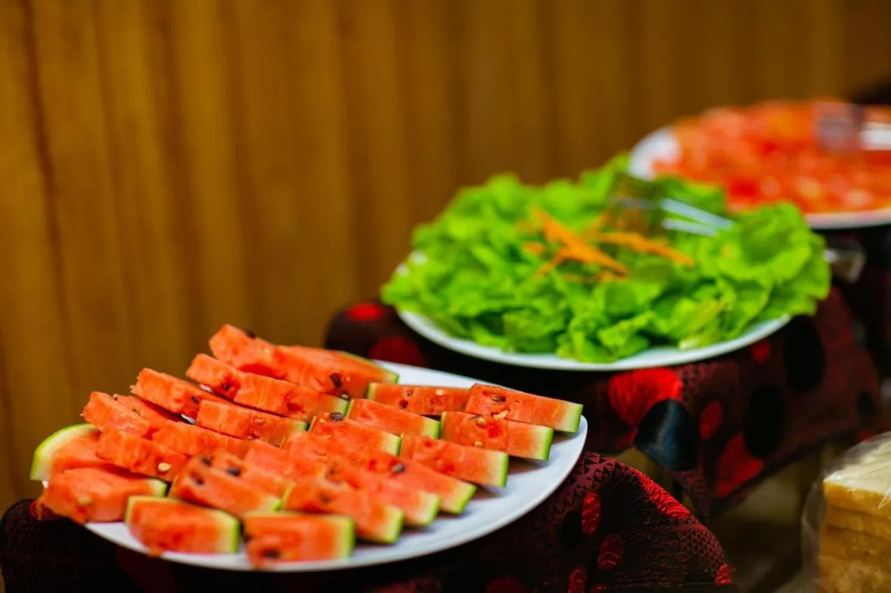 Food and drinks in Le Centre Pleiku Hotel