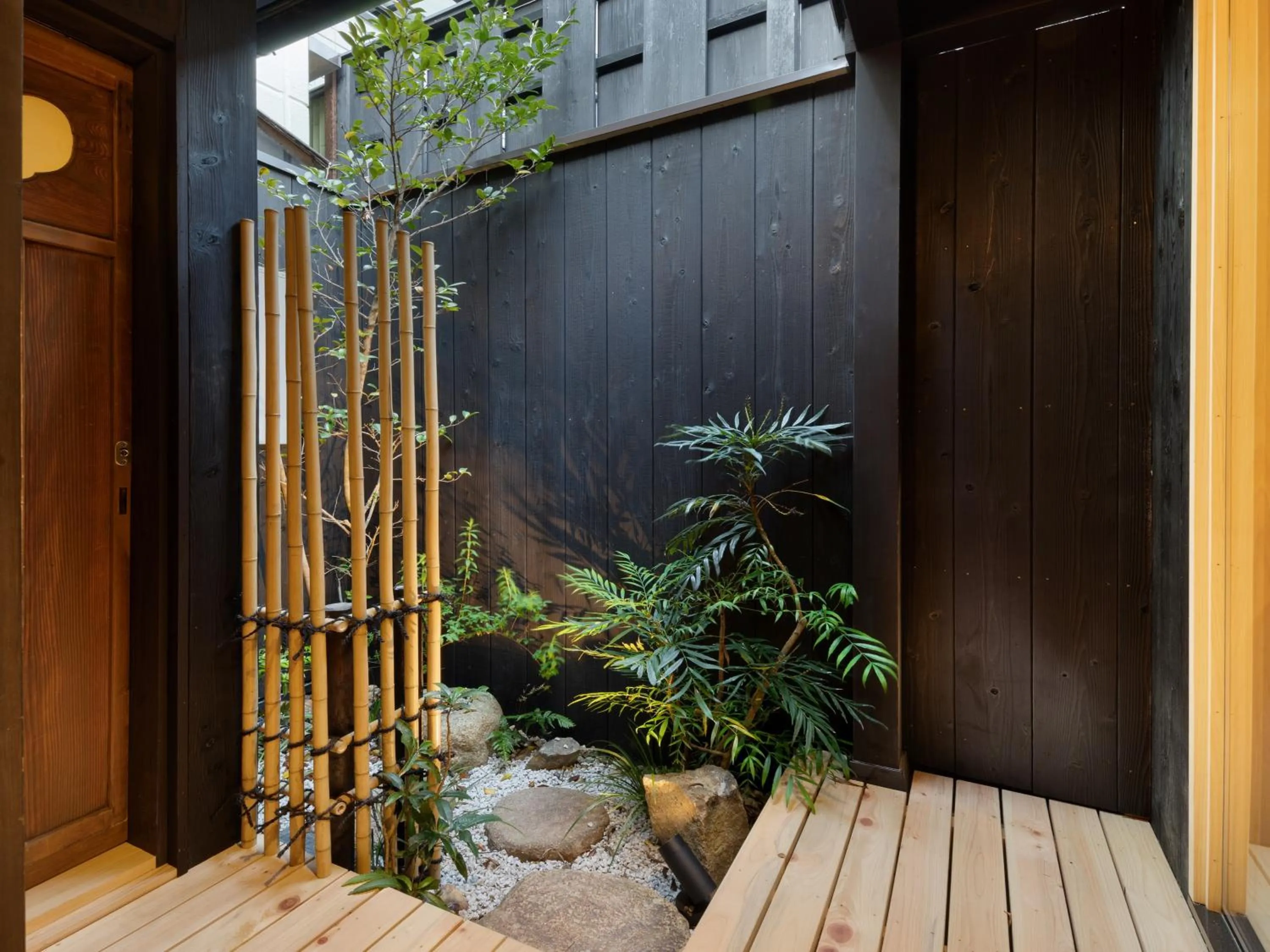 Garden view in Tsumugi GionShirakawa