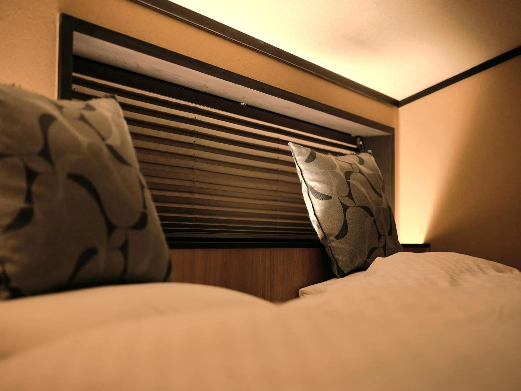 Bed in Tsumugi GionShirakawa