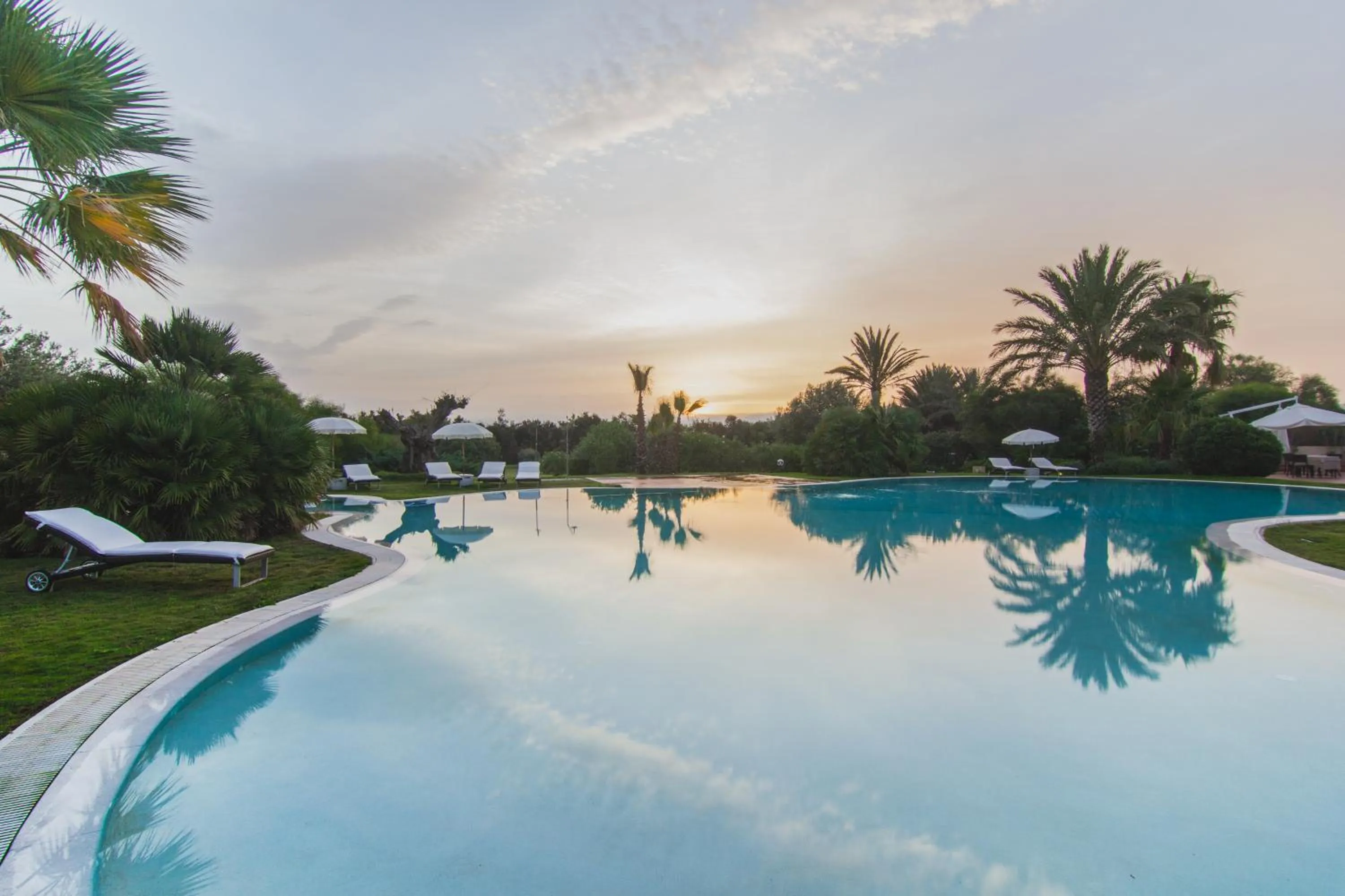 Swimming pool in Hotel Aquadulci