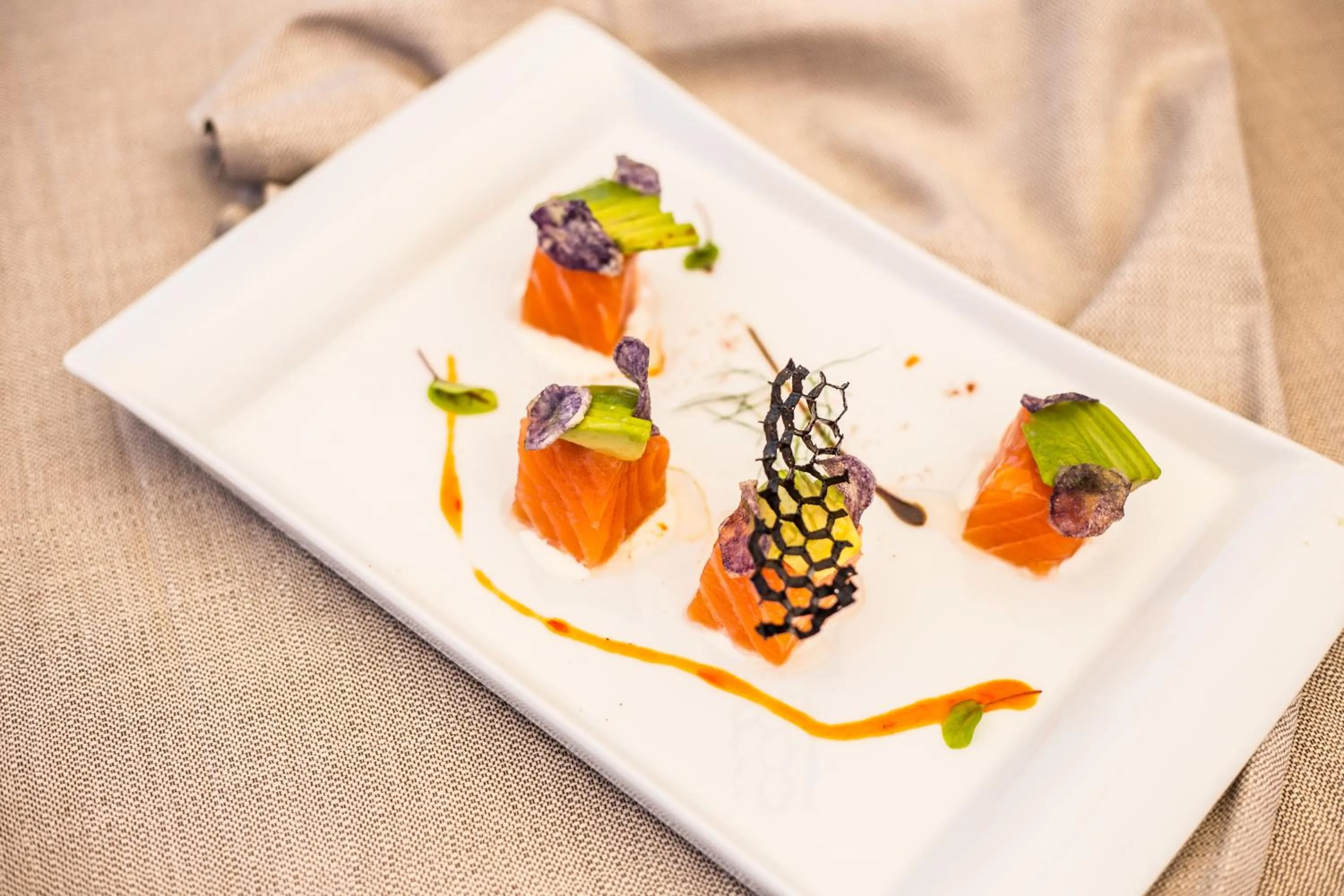 Food close-up in Hotel Aquadulci