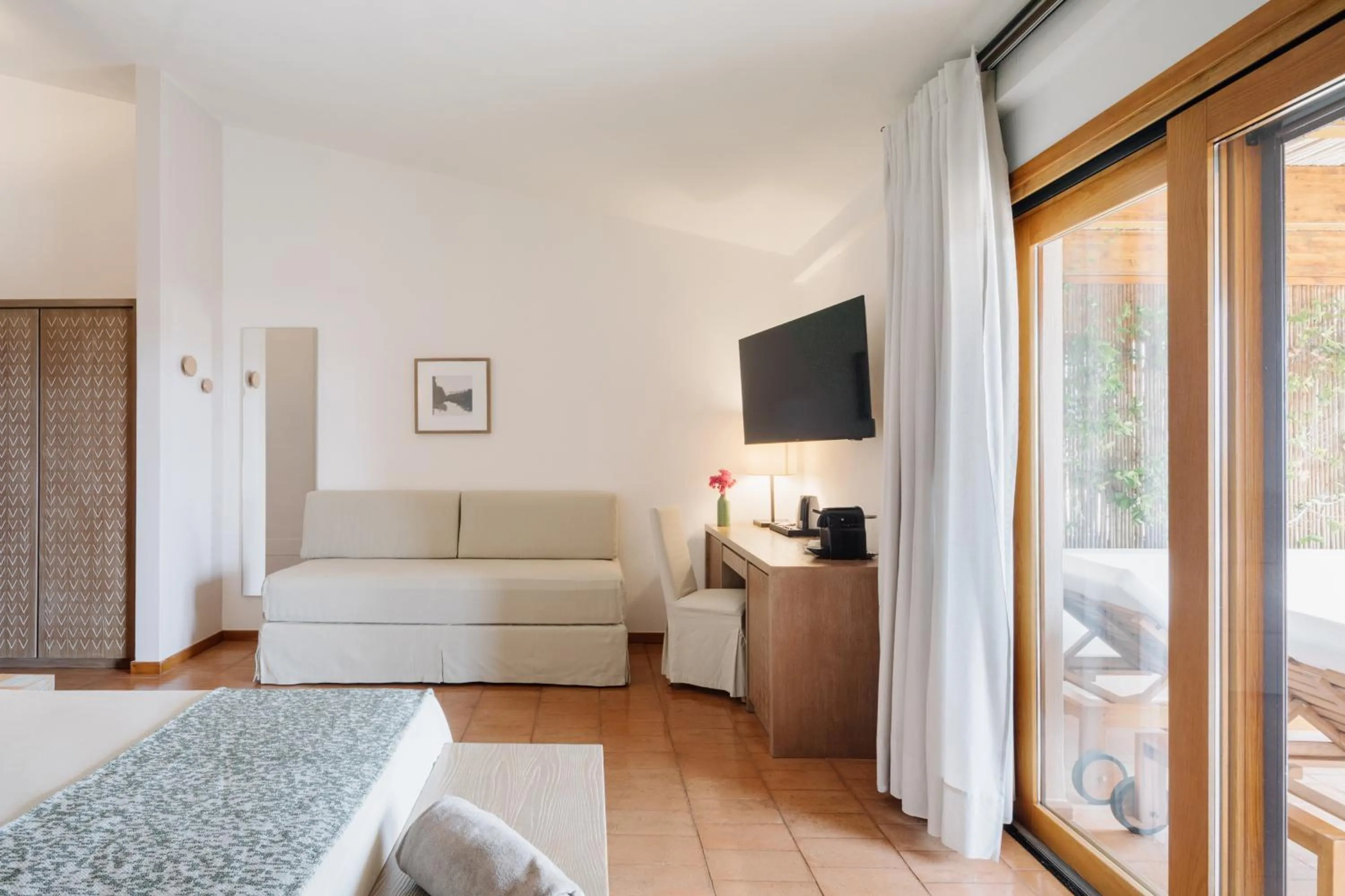 Bed in Hotel Aquadulci