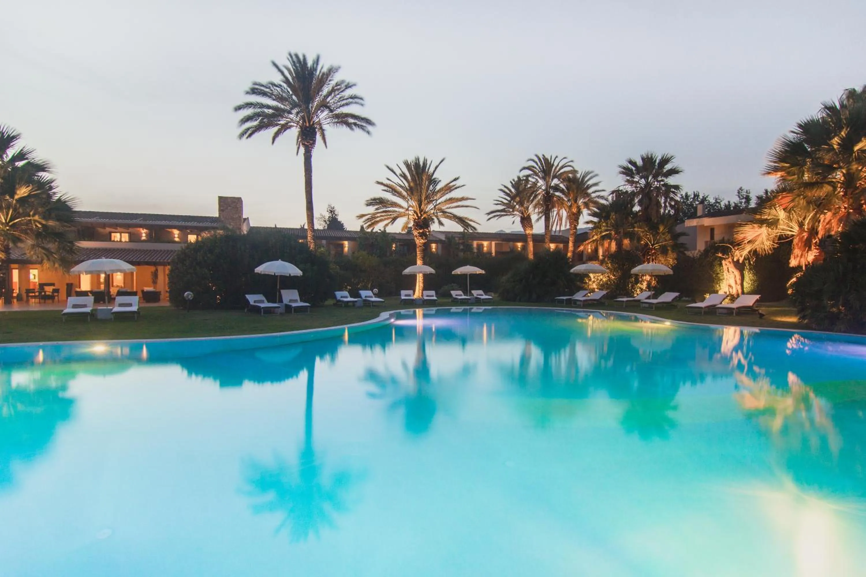 Swimming pool in Hotel Aquadulci