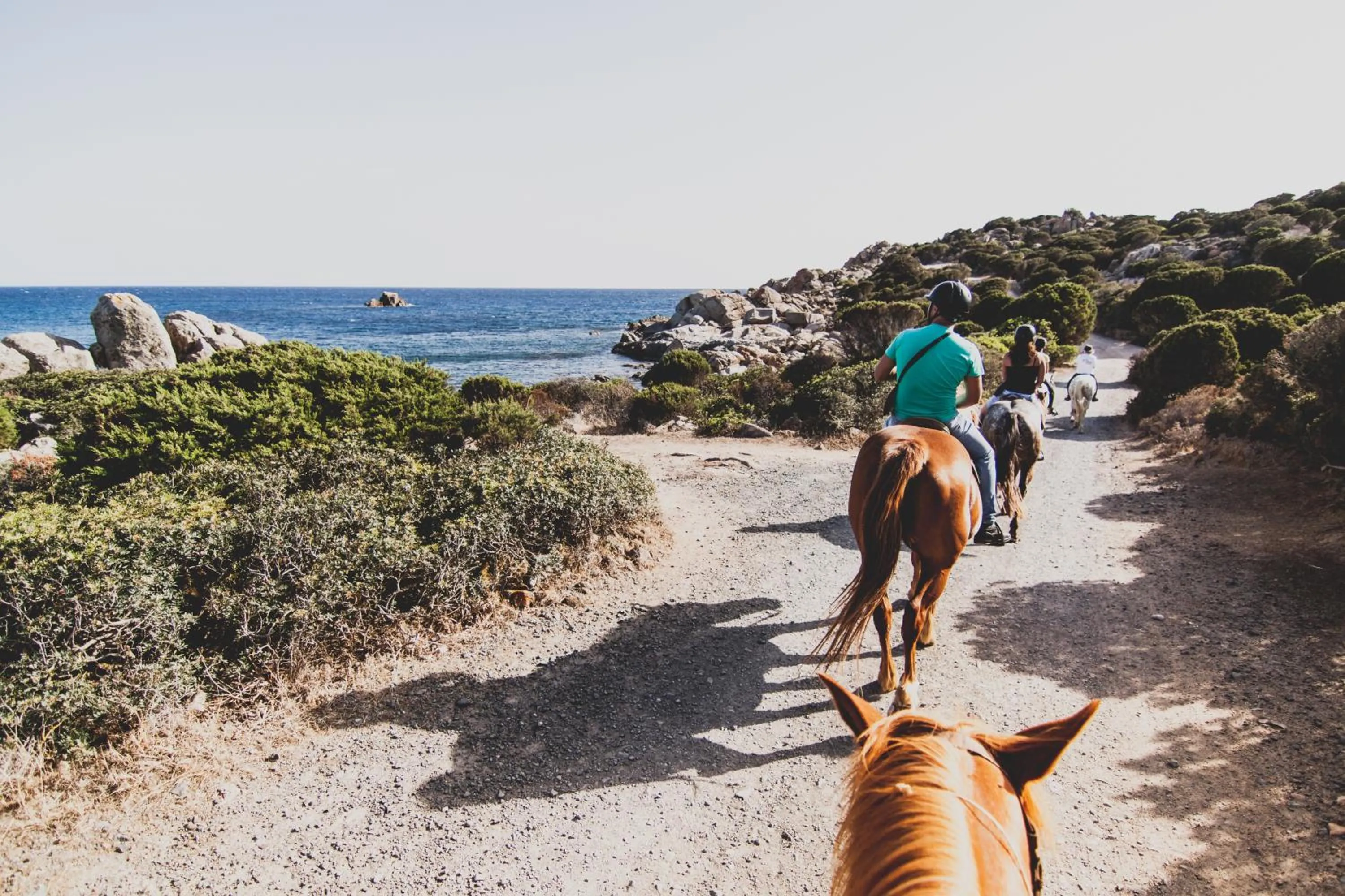 Horse-riding in Hotel Aquadulci