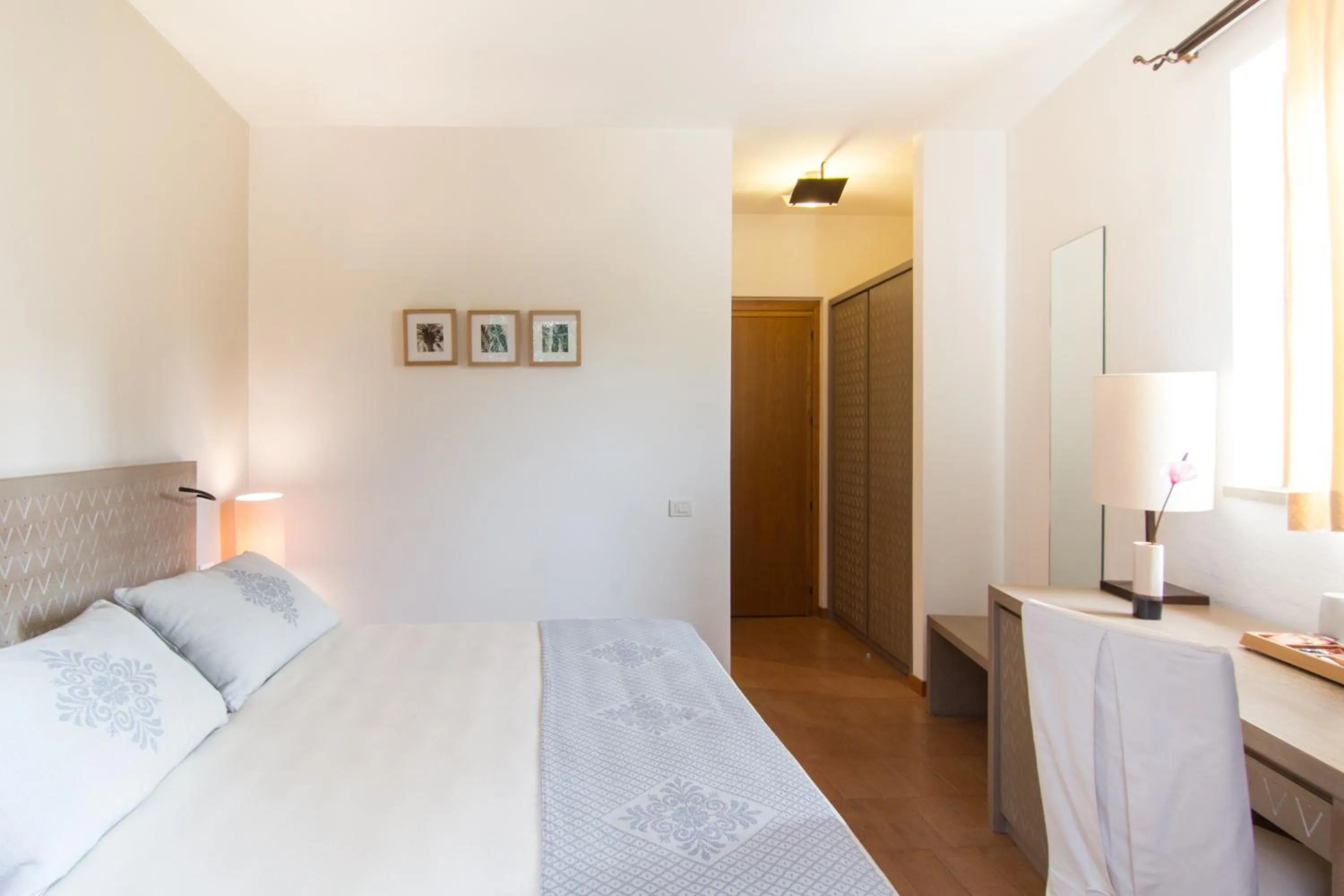 Bed in Hotel Aquadulci