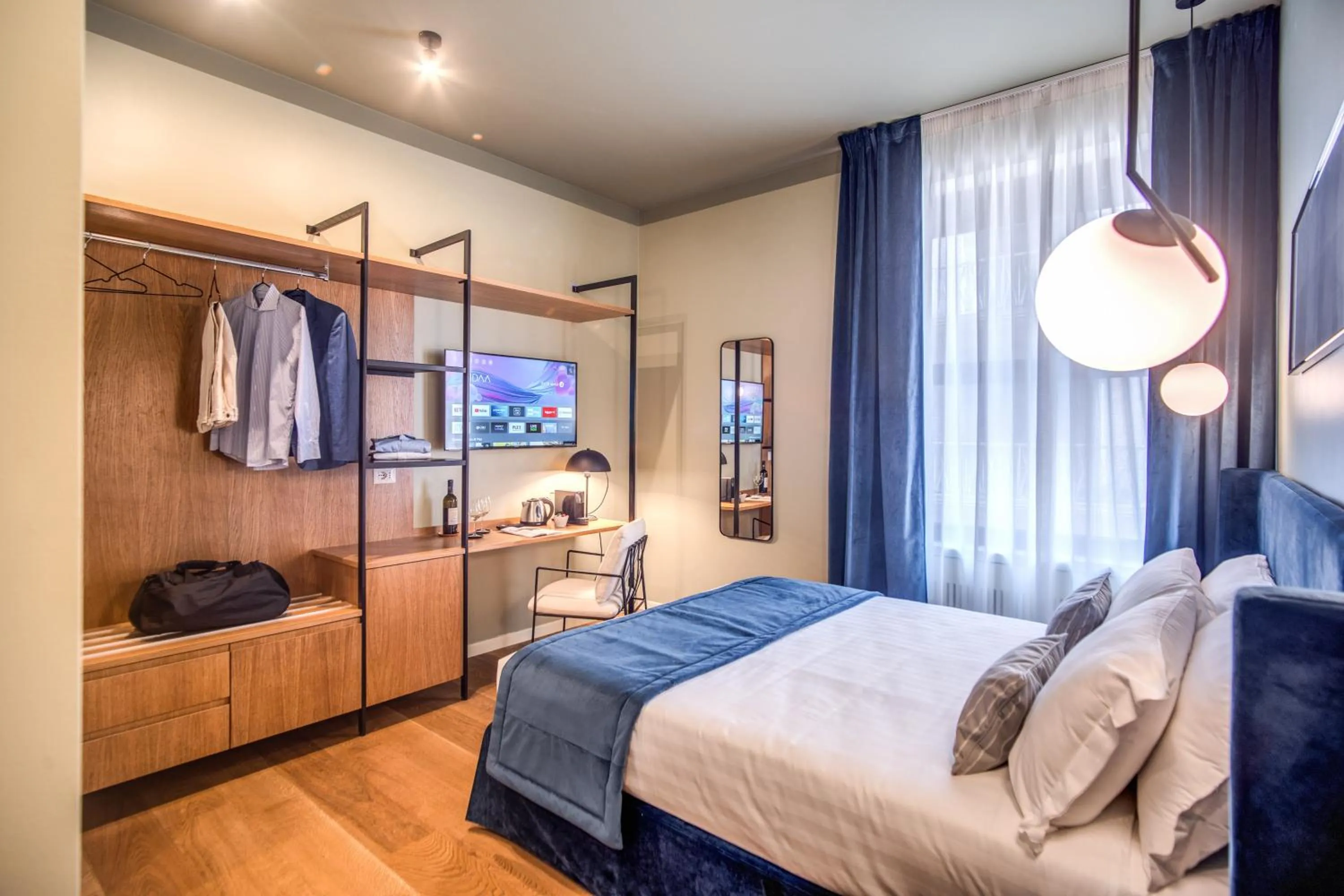 Photo of the whole room, Bed in Sheva Boutique Hotel