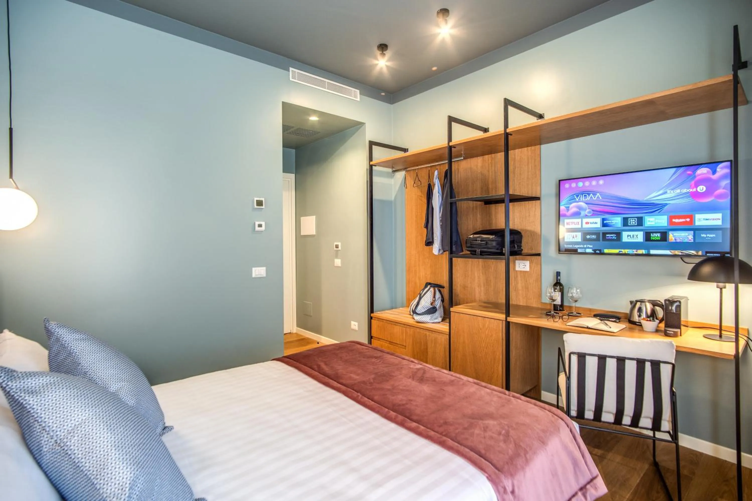 Bed in Sheva Boutique Hotel