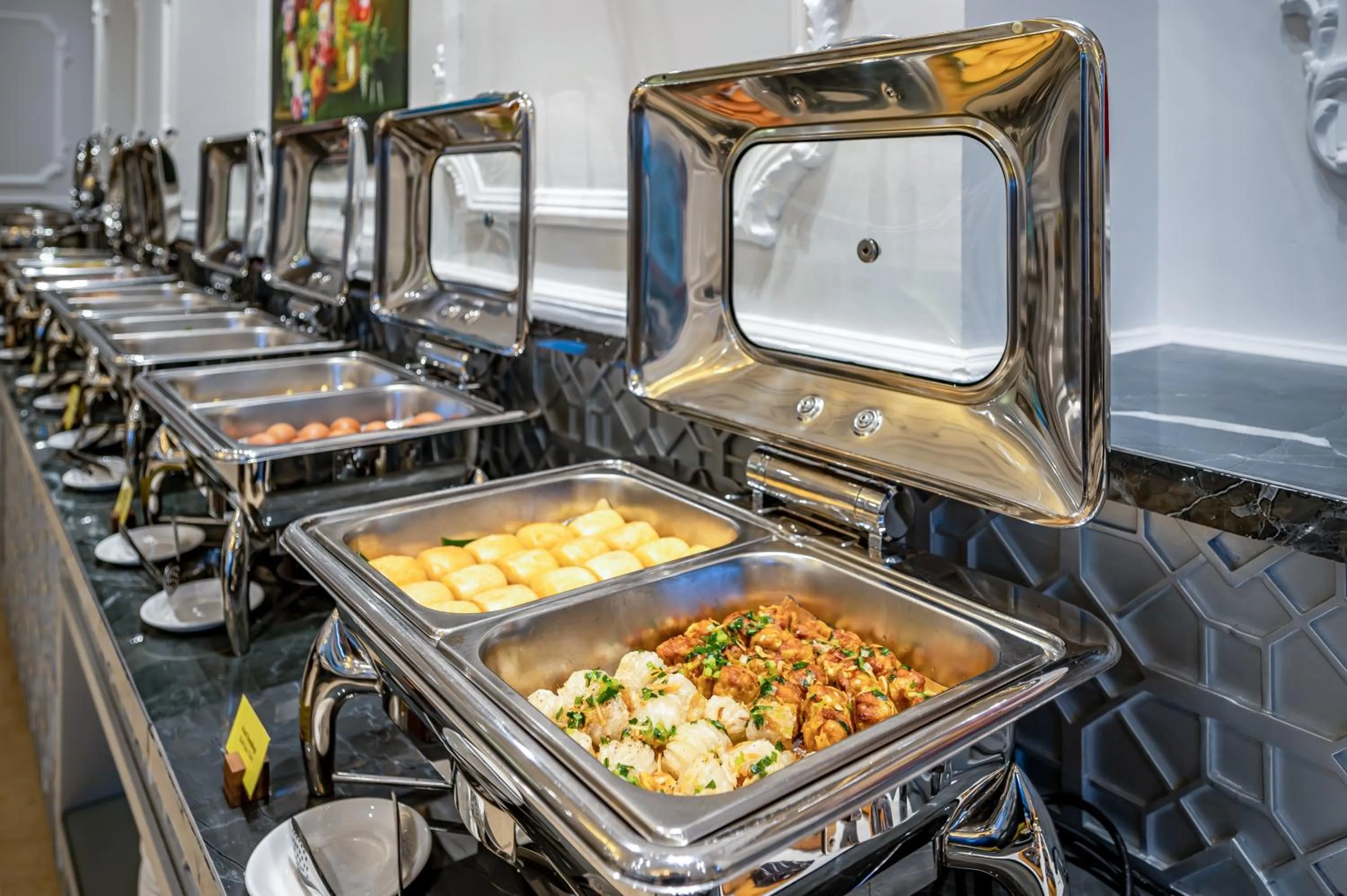 Breakfast in Acnos Grand Hotel