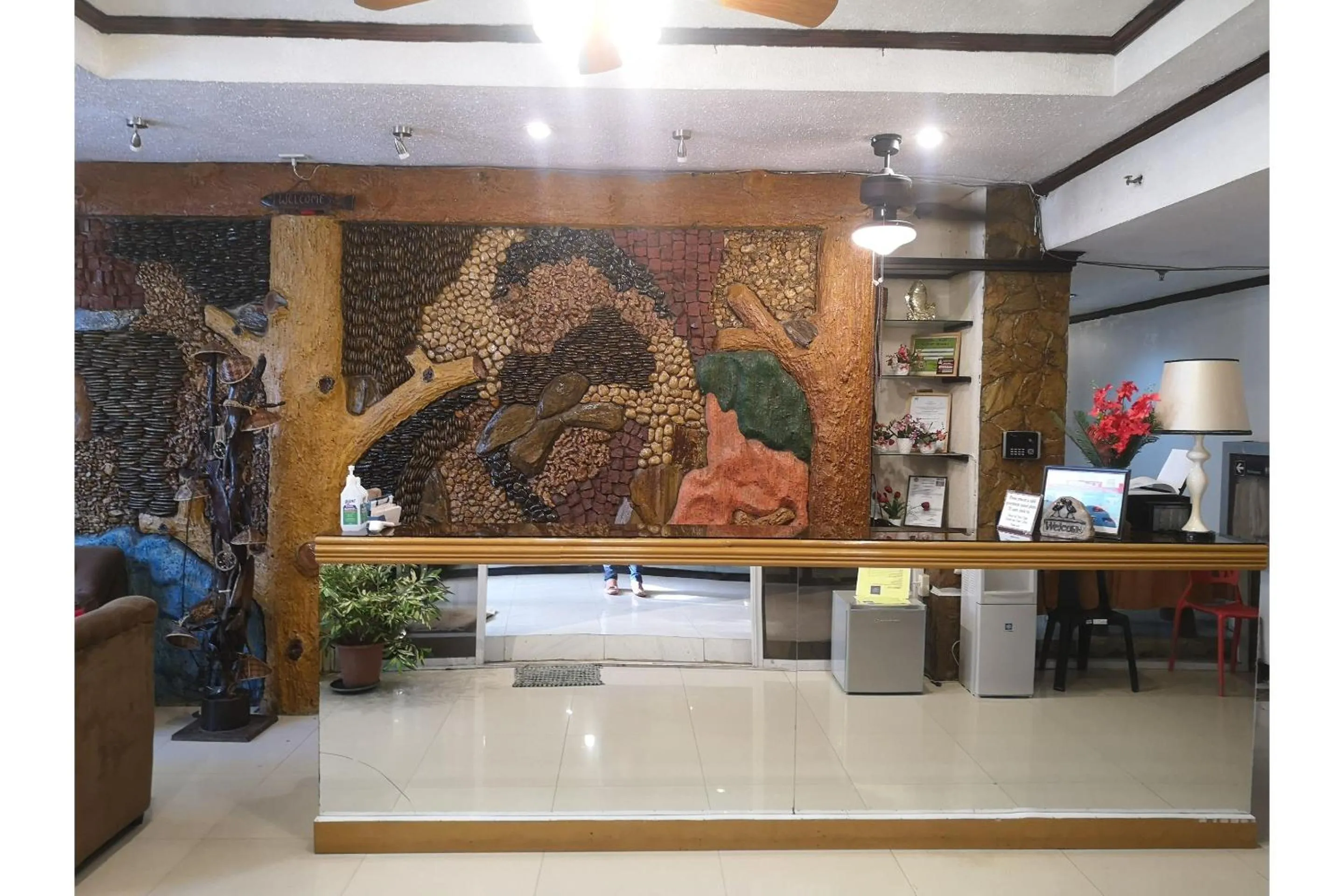 Lobby or reception in OYO 880 Flores De Musa Inn