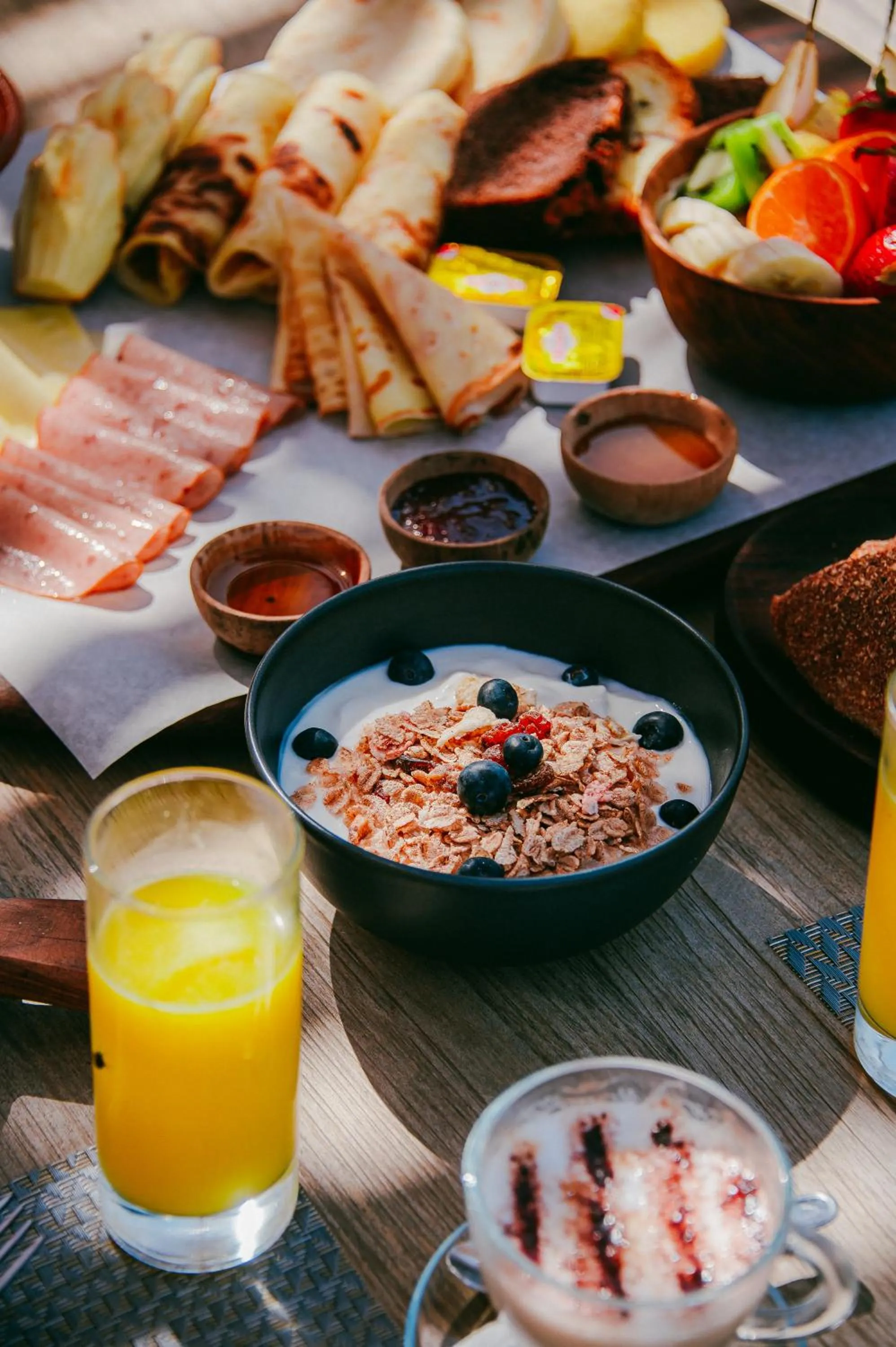 Food and drinks in Oasis212 Dakhla