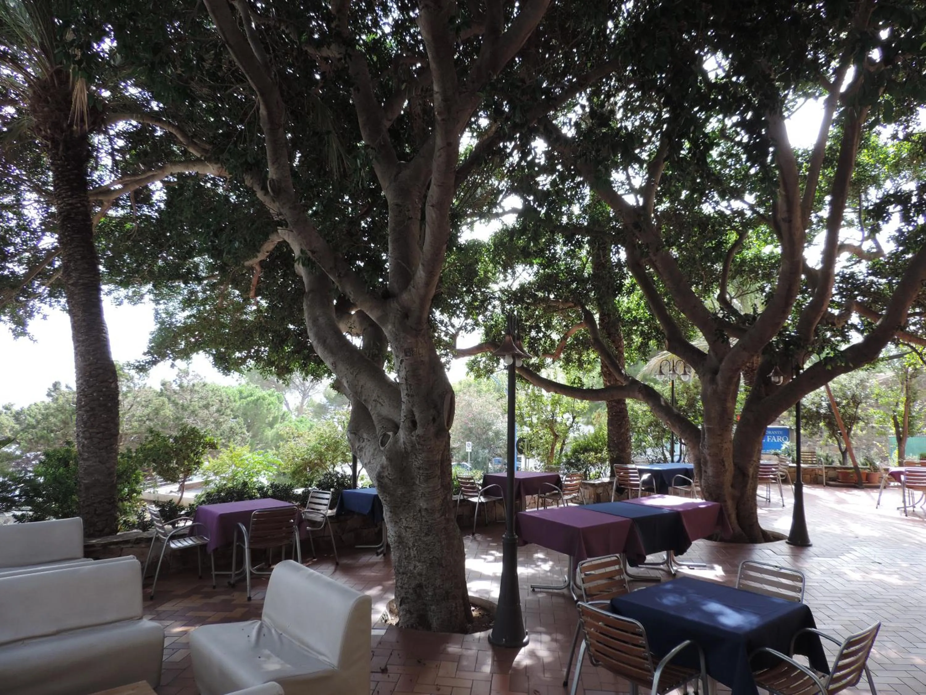 Patio in Albergo Miramare